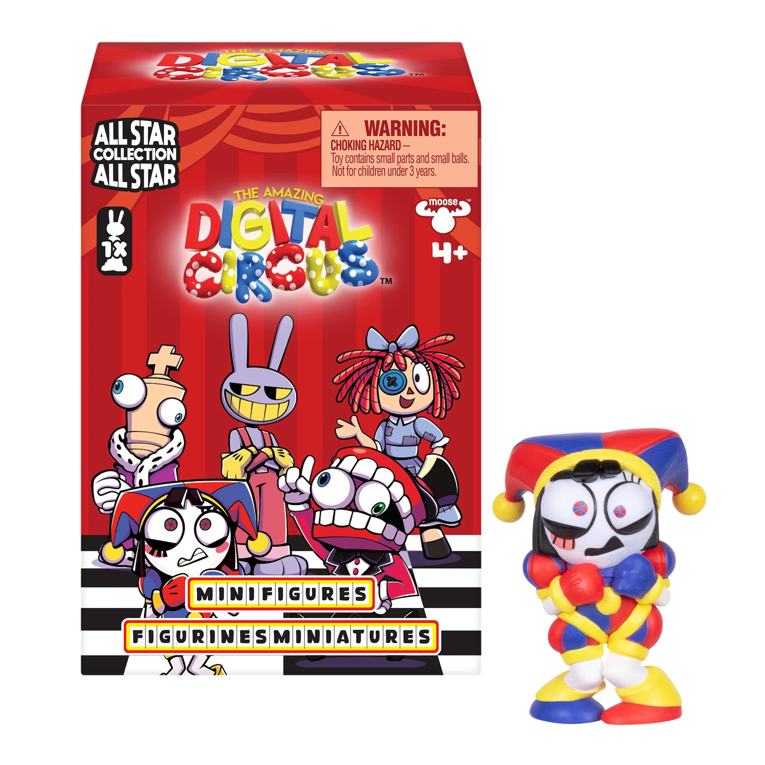 2 Moose Toys The Amazing Digital Circus Collector Mini Figure - Assorted - Multi, 2 of 8