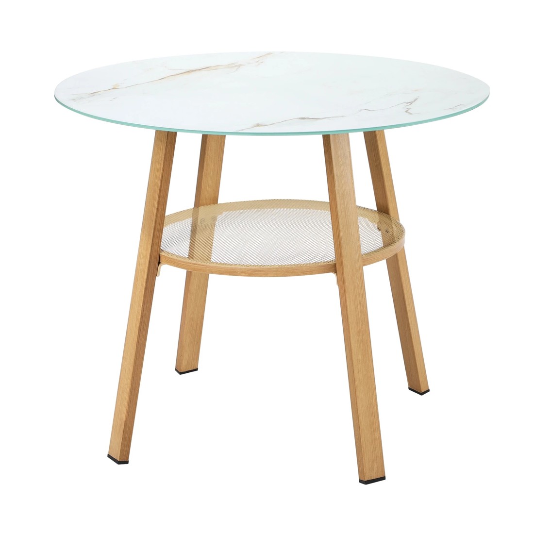 6 Livsip 3pcs Outdoor Dining Setting Patio Furniture Set 90cm Table Lounge Chairs
 - Multi, 6 of 8