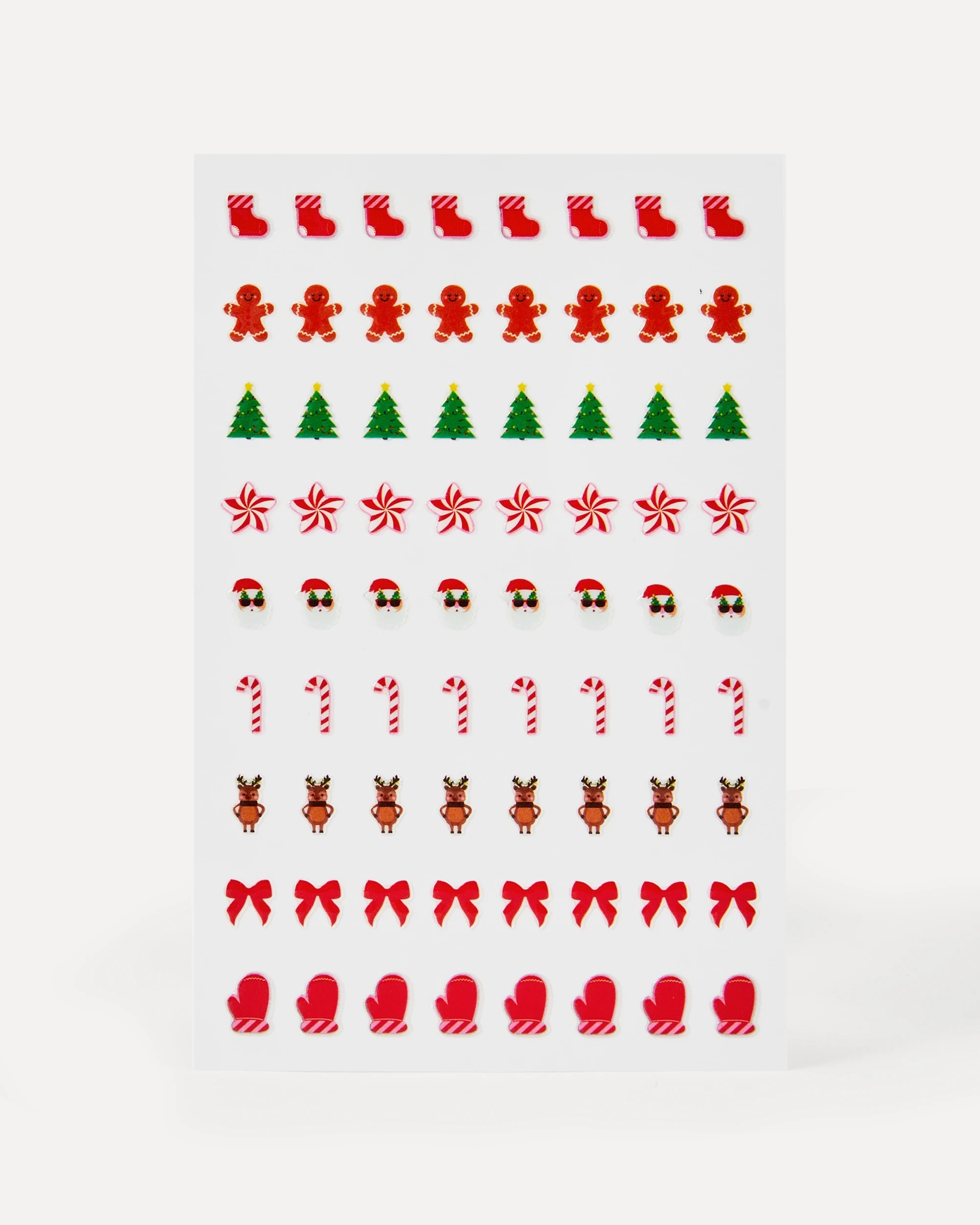 2 OXX Beauty 72 Piece Merry &amp; Bright Nail Stickers, 2 of 3