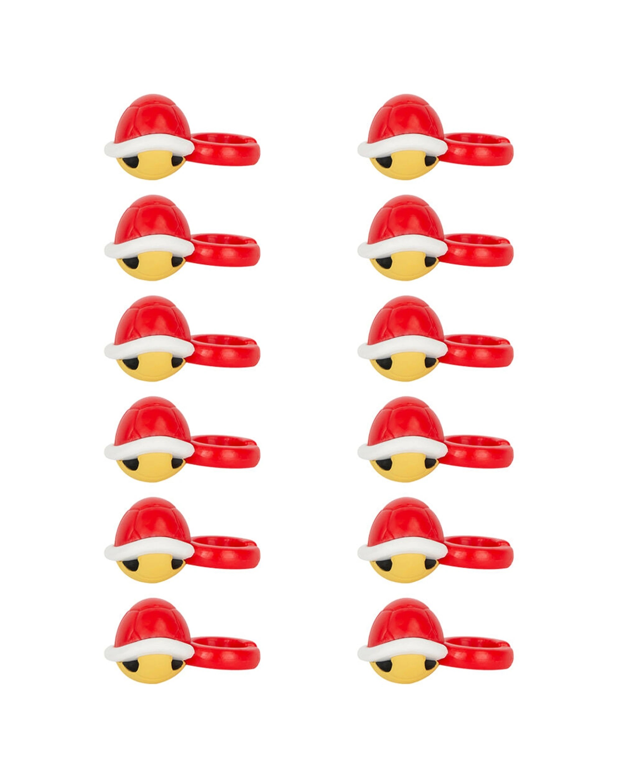 1 SUPER MARIO 12PK Adjustable Collector Rings Blind Toy Capsule - Multi, 1 of 8
