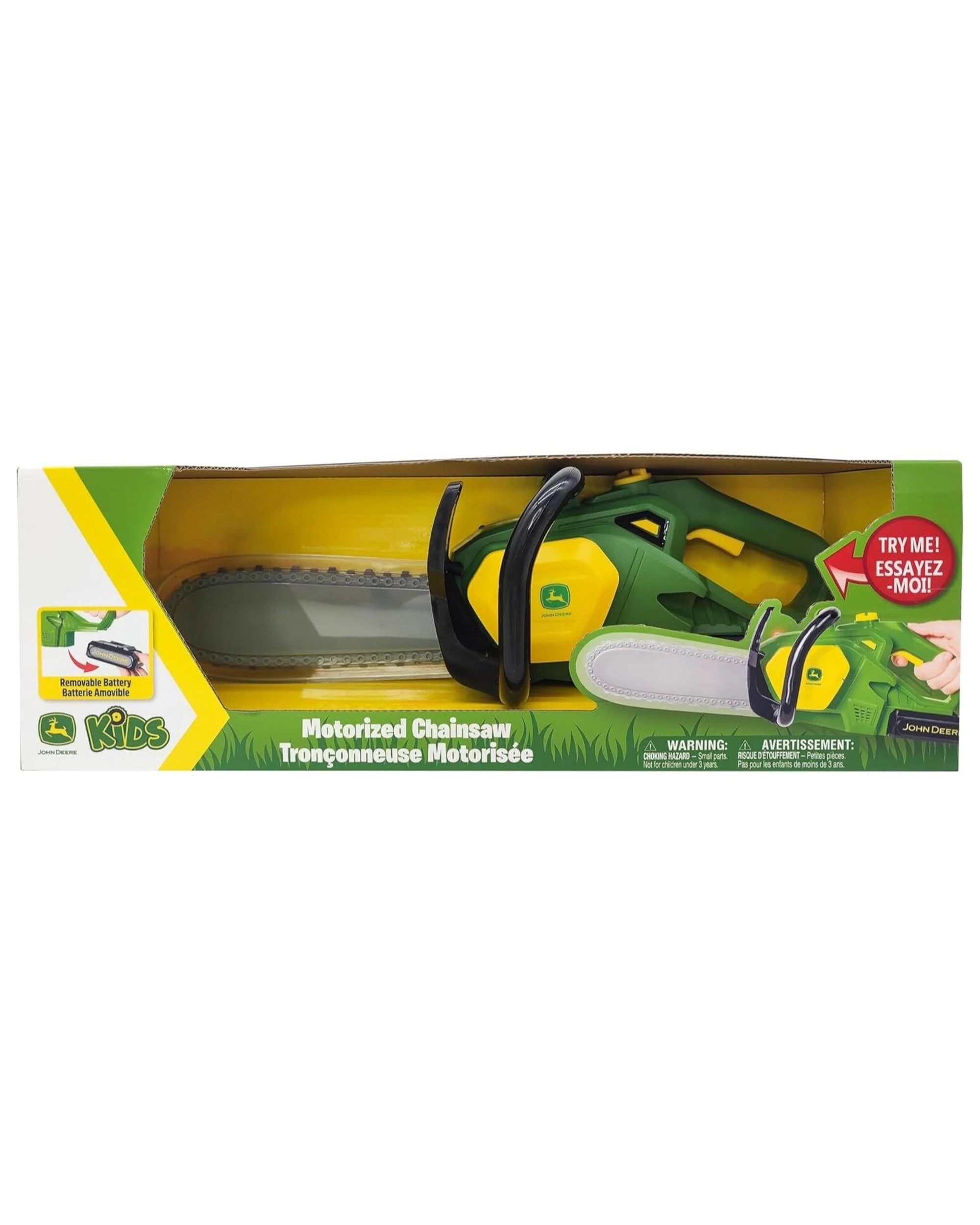 6 John Deere Kids Motorised Chainsaw, 6 of 6