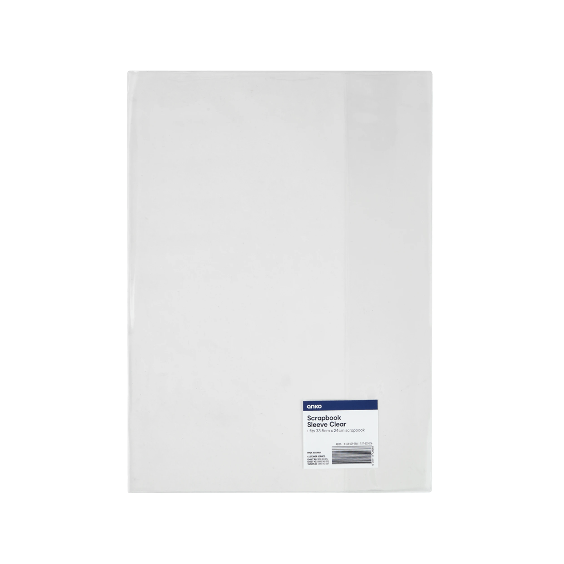 5 Scrapbook Sleeve - Clear, 5 of 5