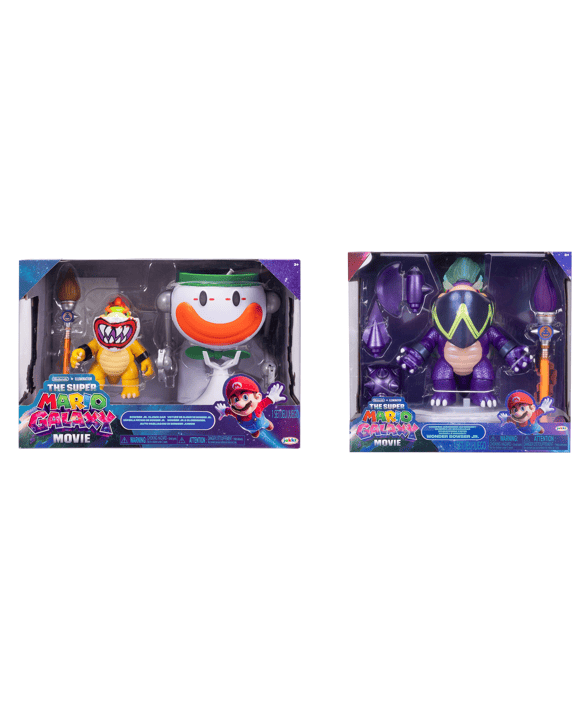 13cm Nintendo x Illumination The Super Mario Galaxy Movie Bowser Jr. with Clown Car