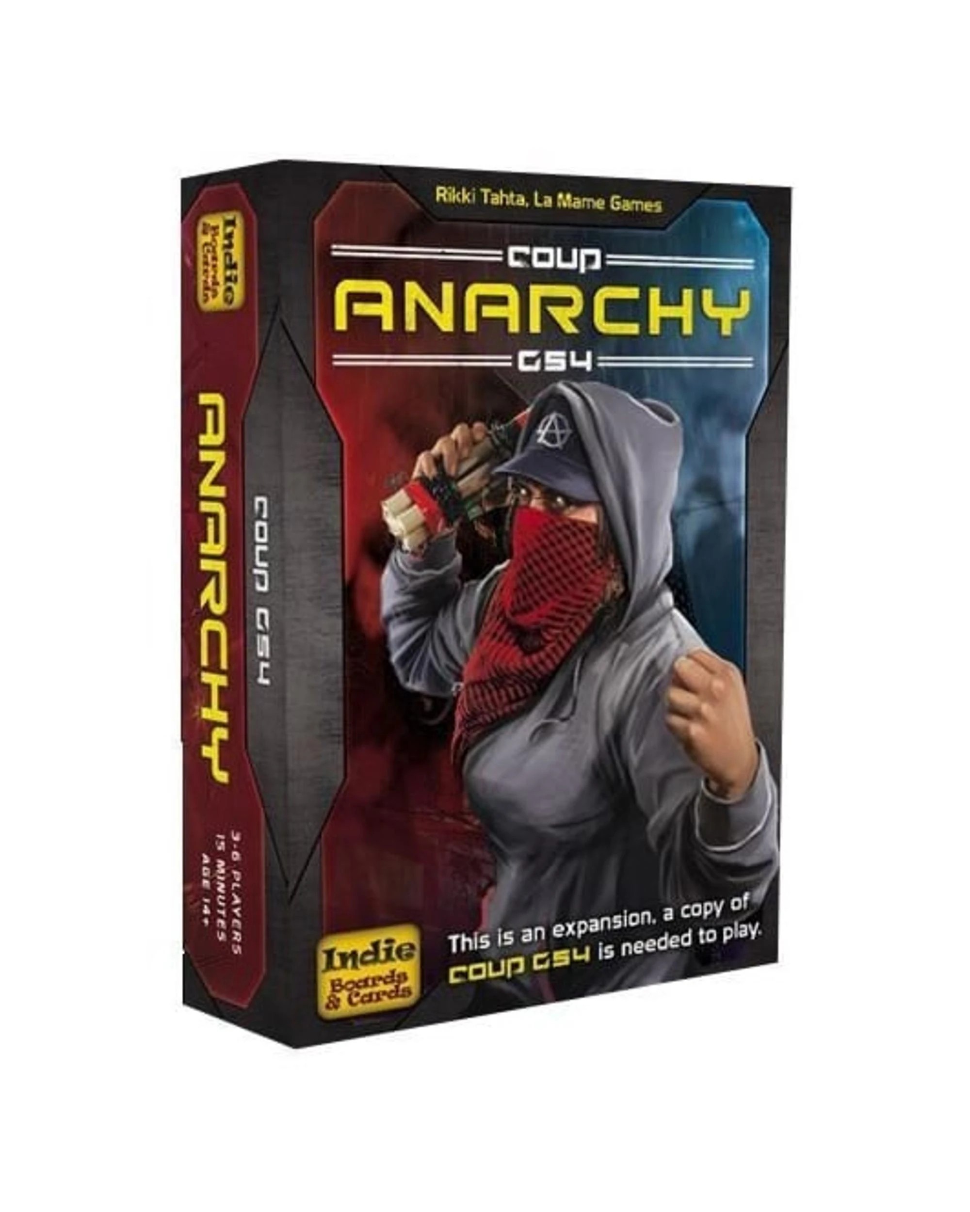 1 Coup Rebellion G54 Anarchy Expansion Card Game, 1 of 4