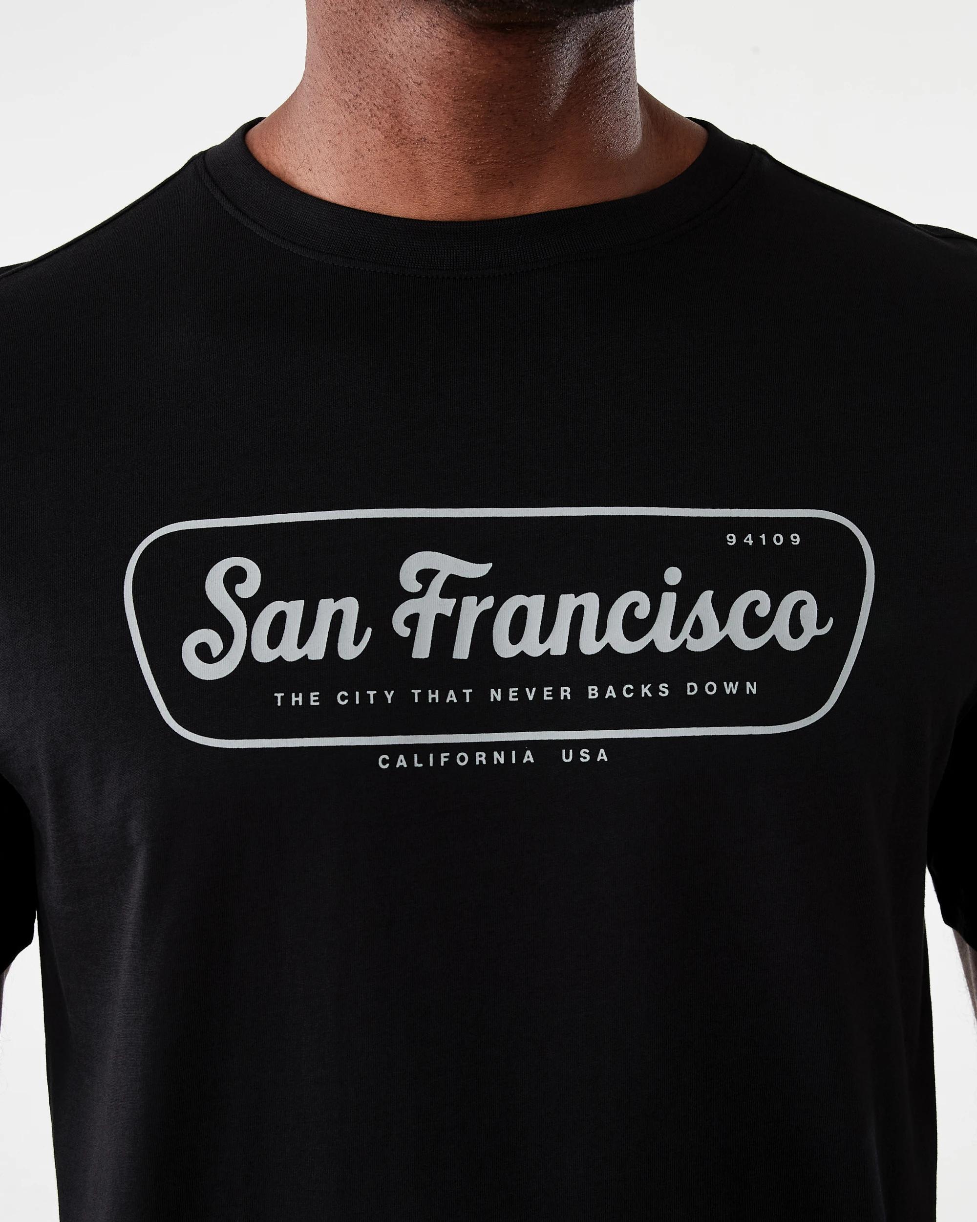 6 Print T-shirt Blk Sanfan, 6 of 6