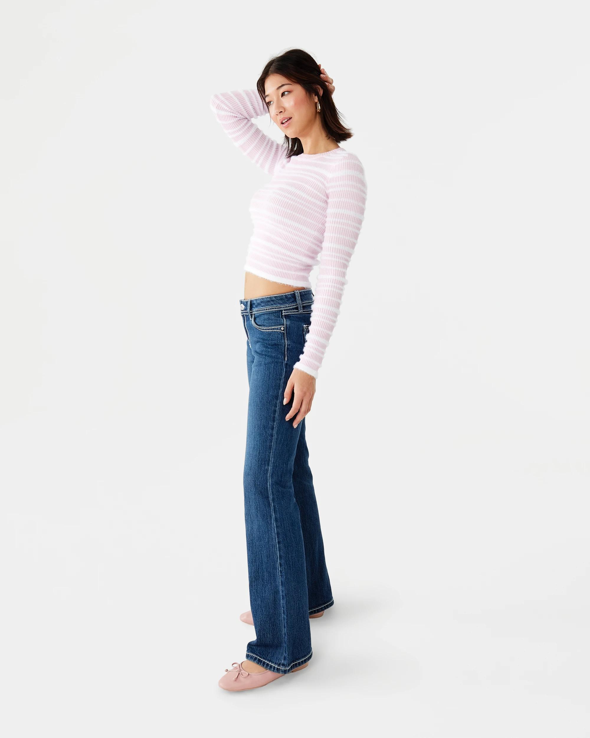5 Long Sleeve Eyelash Top Bllet Pink, 5 of 10