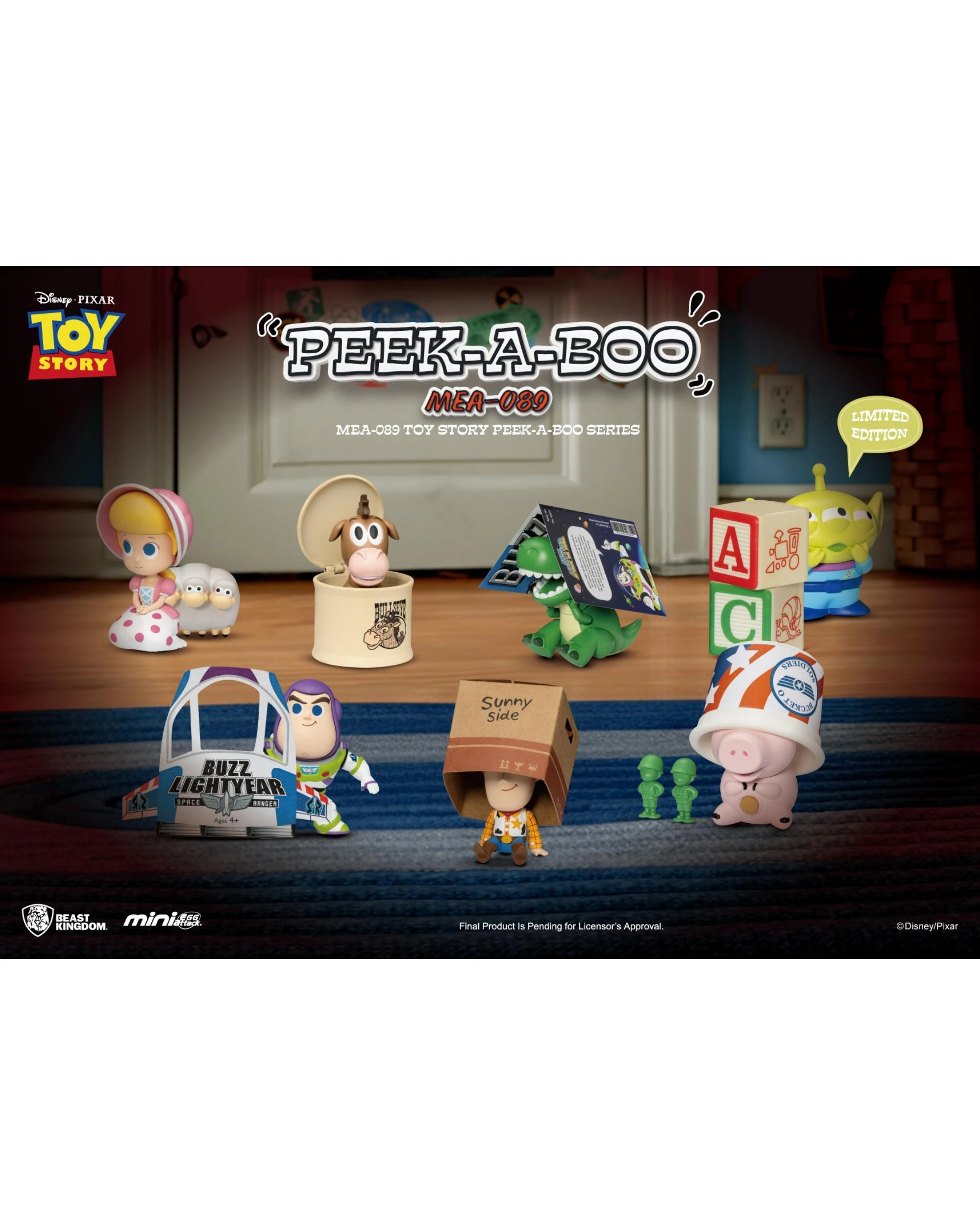 1 Disney ToyStory Peek A Boo Series Blind Box - Multi, 1 of 7