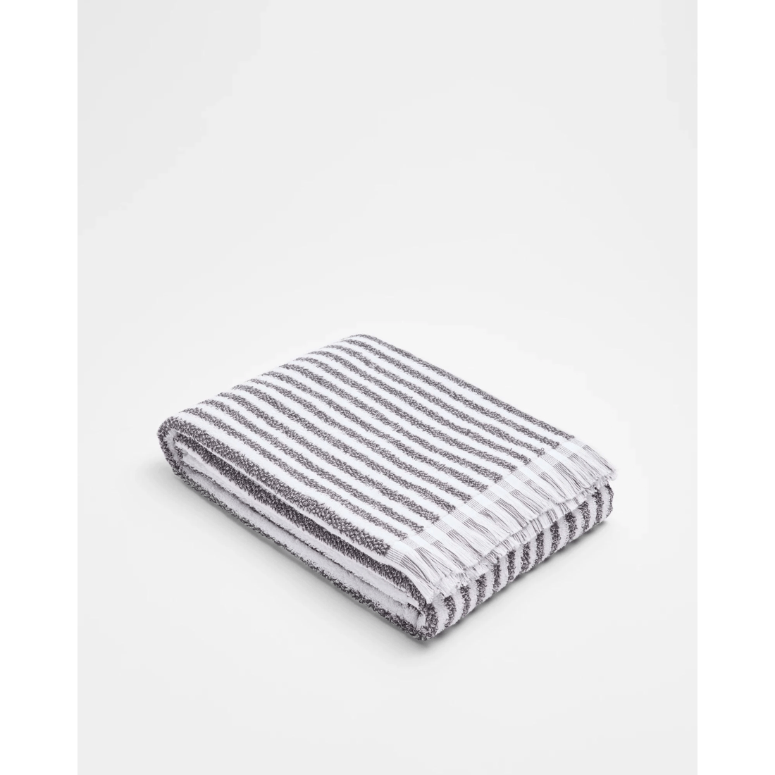 1 Target Australian Cotton Marle Striped Bath Towel -  Hugo - Grey, 1 of 3