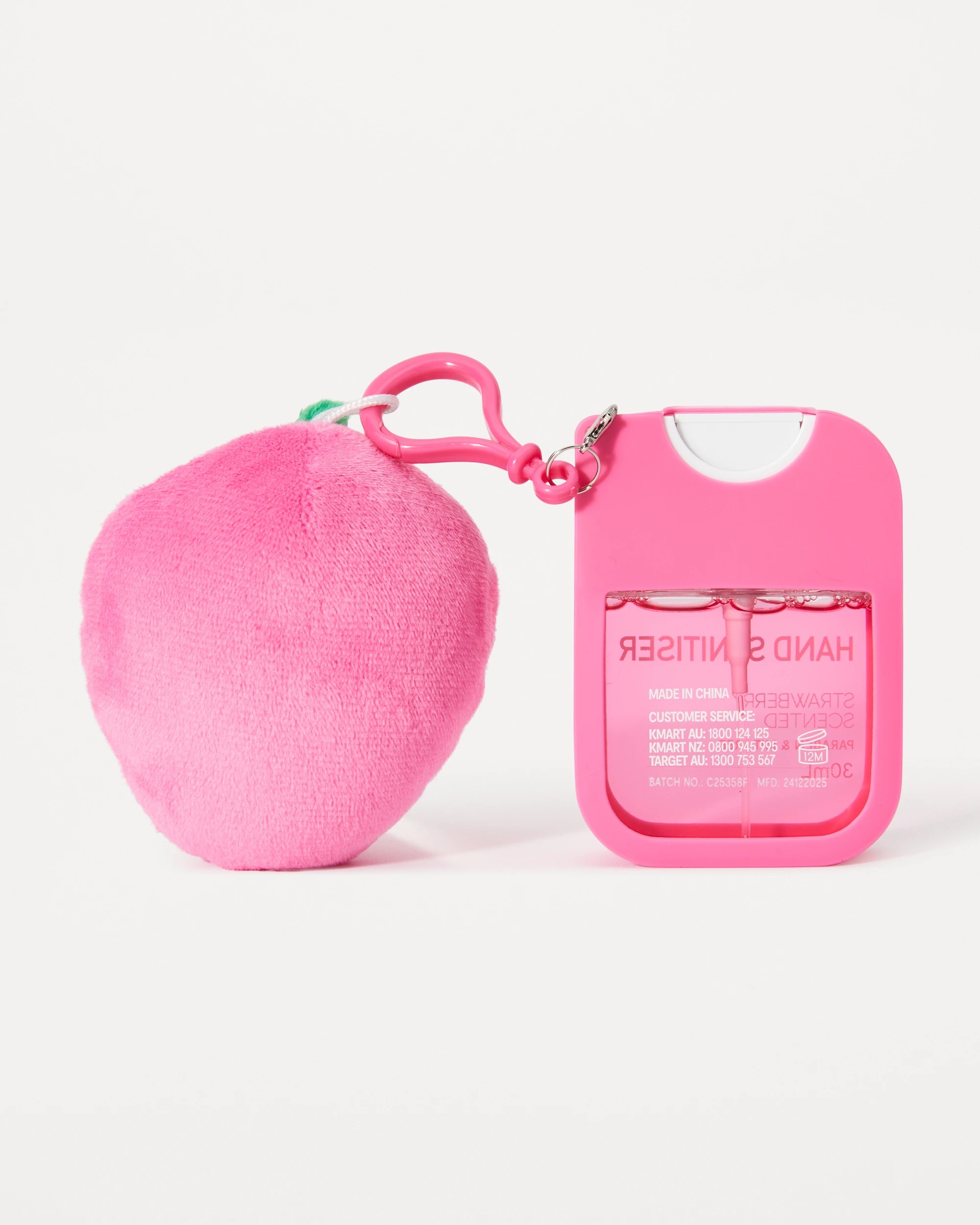 3 OXX Bodycare Hand Sanitiser with Decoration 30ml - Strawberry Scented, 3 of 7