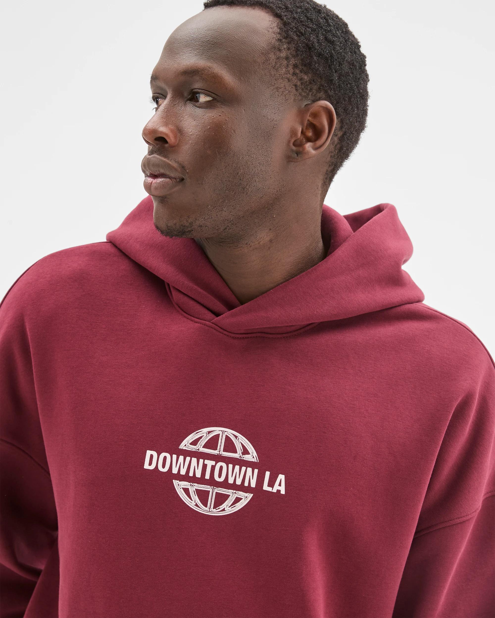 5 Commons Australian Cotton Blend Heavyweight Graphic Hoodie WASHED PORT, 5 of 7