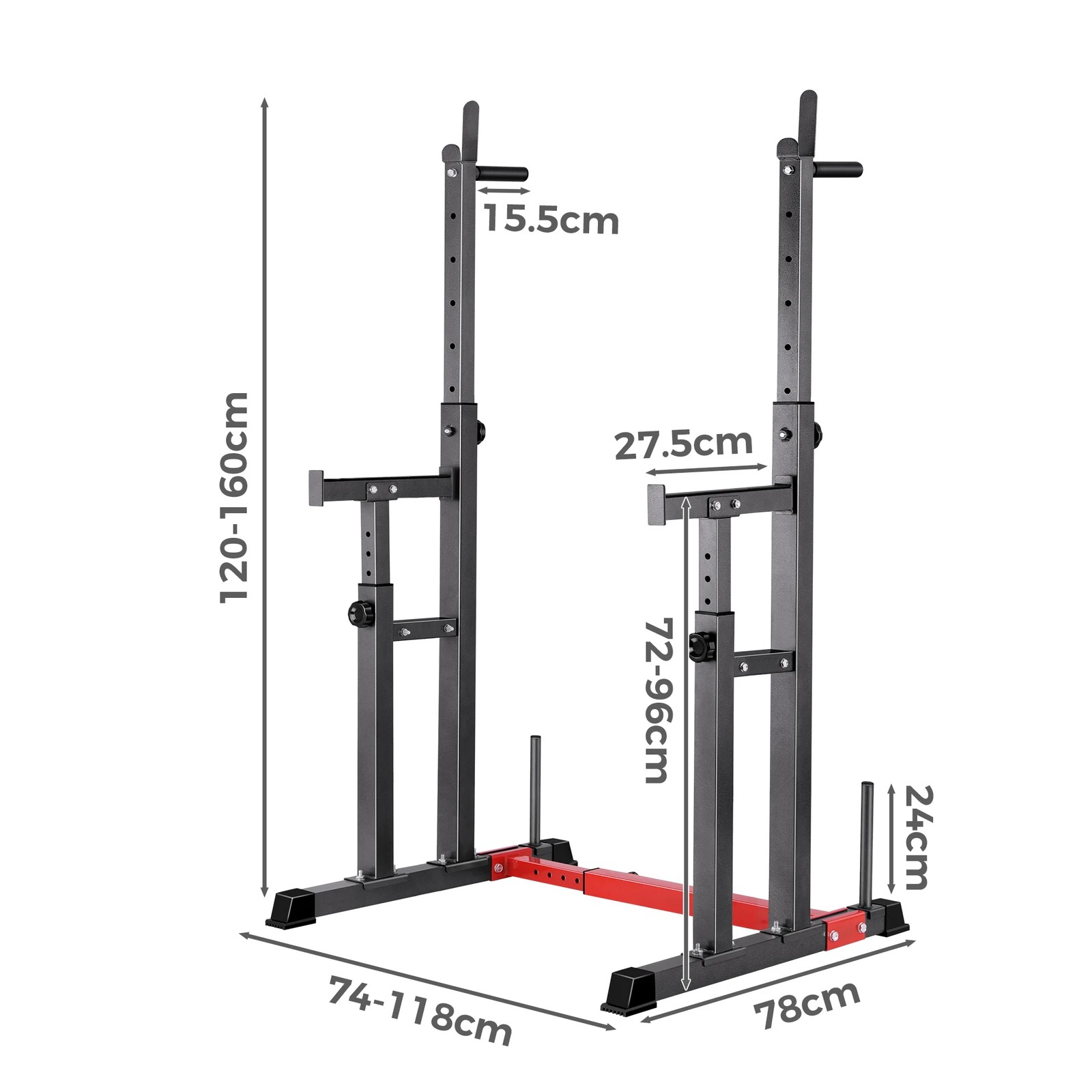 2 Black Lord Squat Rack Weight Bench Pro, 2 of 6