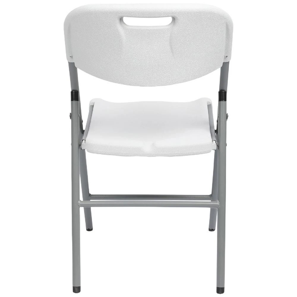 4 J.Burrows Outdoor Folding Chair White Visitor Chairs and Stools, 4 of 7