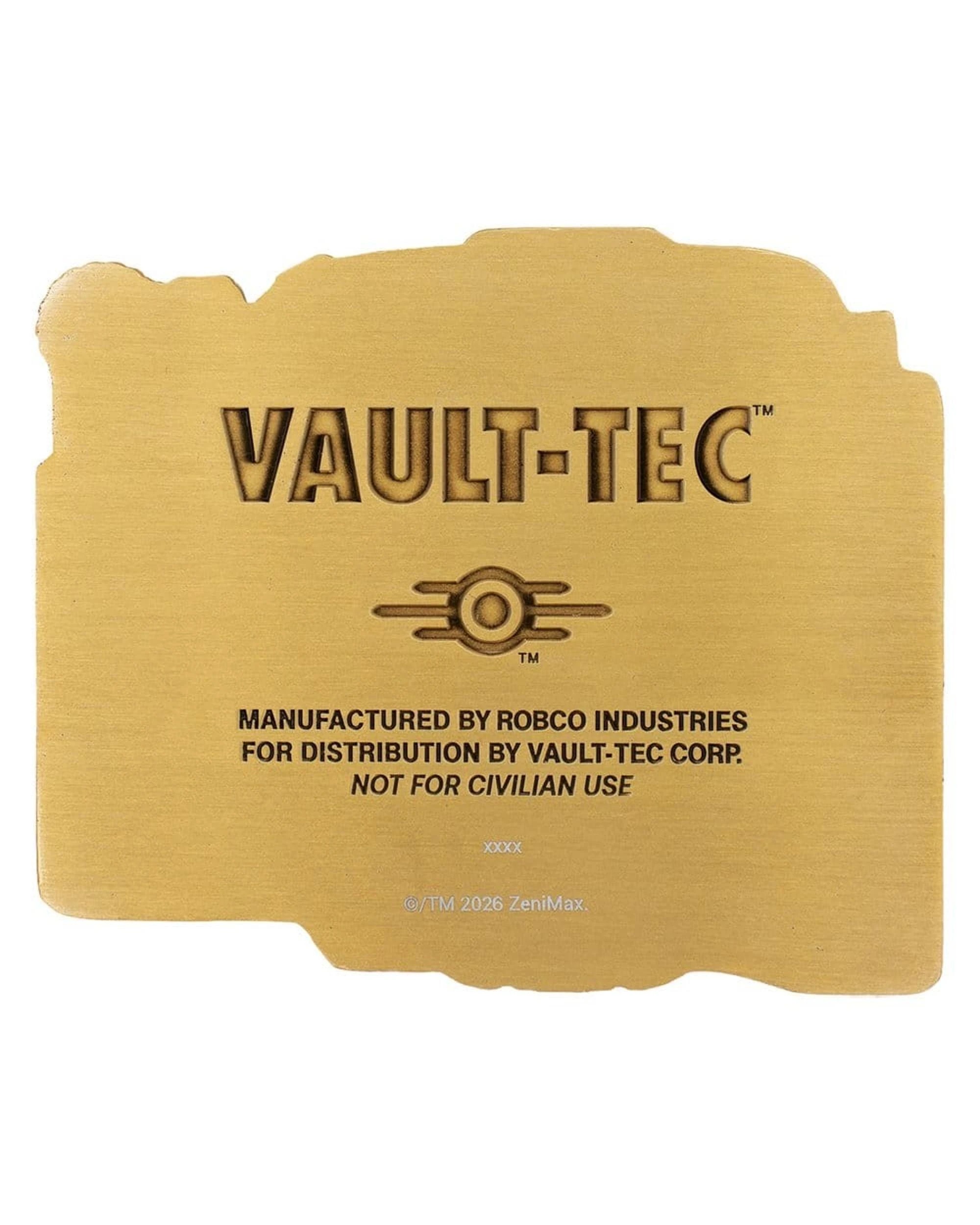 Fanattik Fallout Pip Boy Lenticular Ingot Mysterious Stranger Variant ...