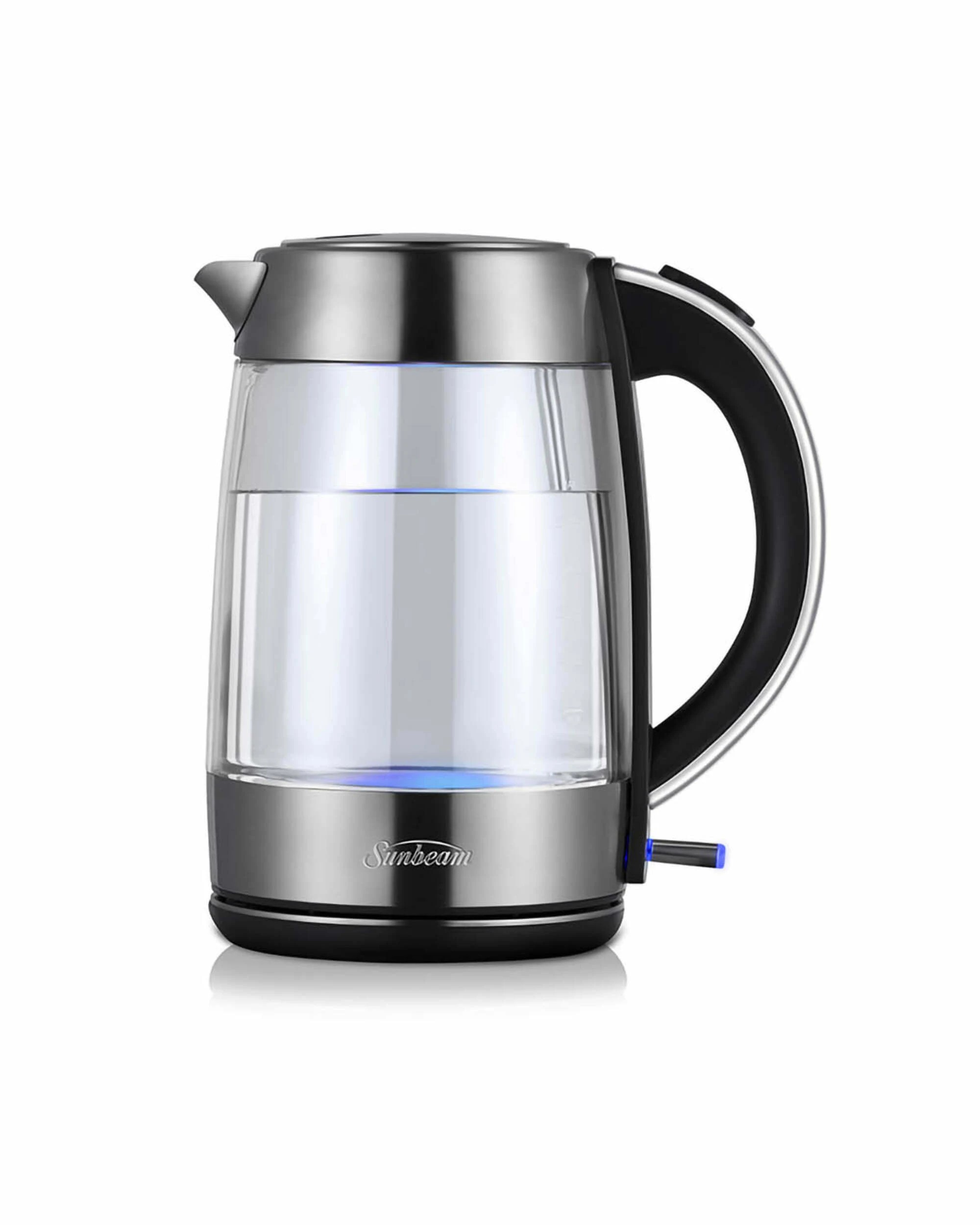 3 Sunbeam 1.7 Litre Maestro Dual Wall Glass Kettle - Clear - SILVER, 3 of 3