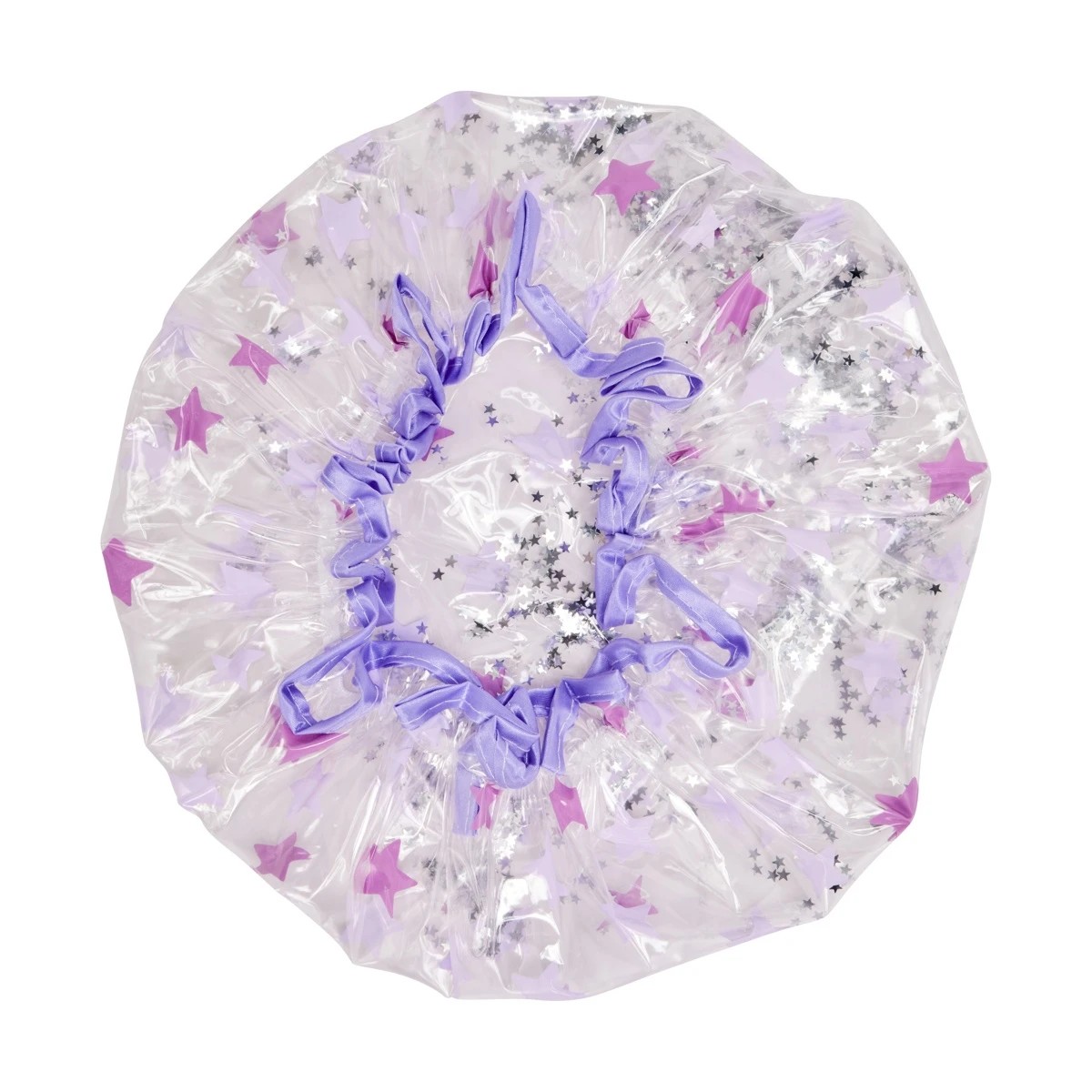 2 OXX Bodycare Shower Cap - Star Glitter, 2 of 4