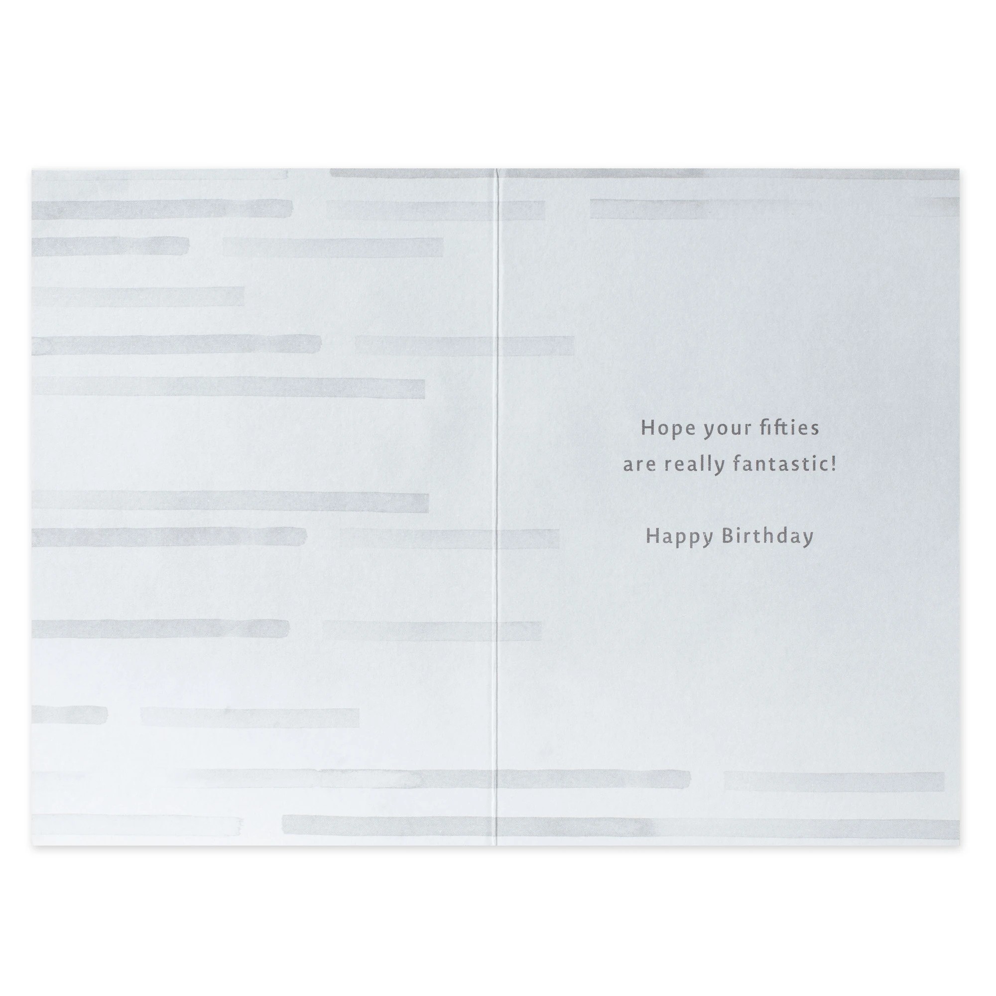 2 Connections from Hallmark 50th Birthday Card - Fifties Are Fantastic!, 2 of 3