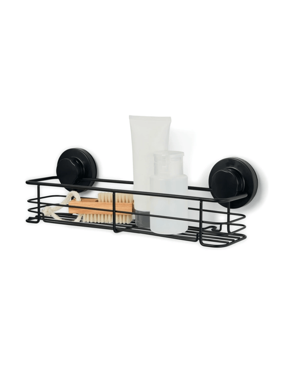 Black Suction Rectangular Rack