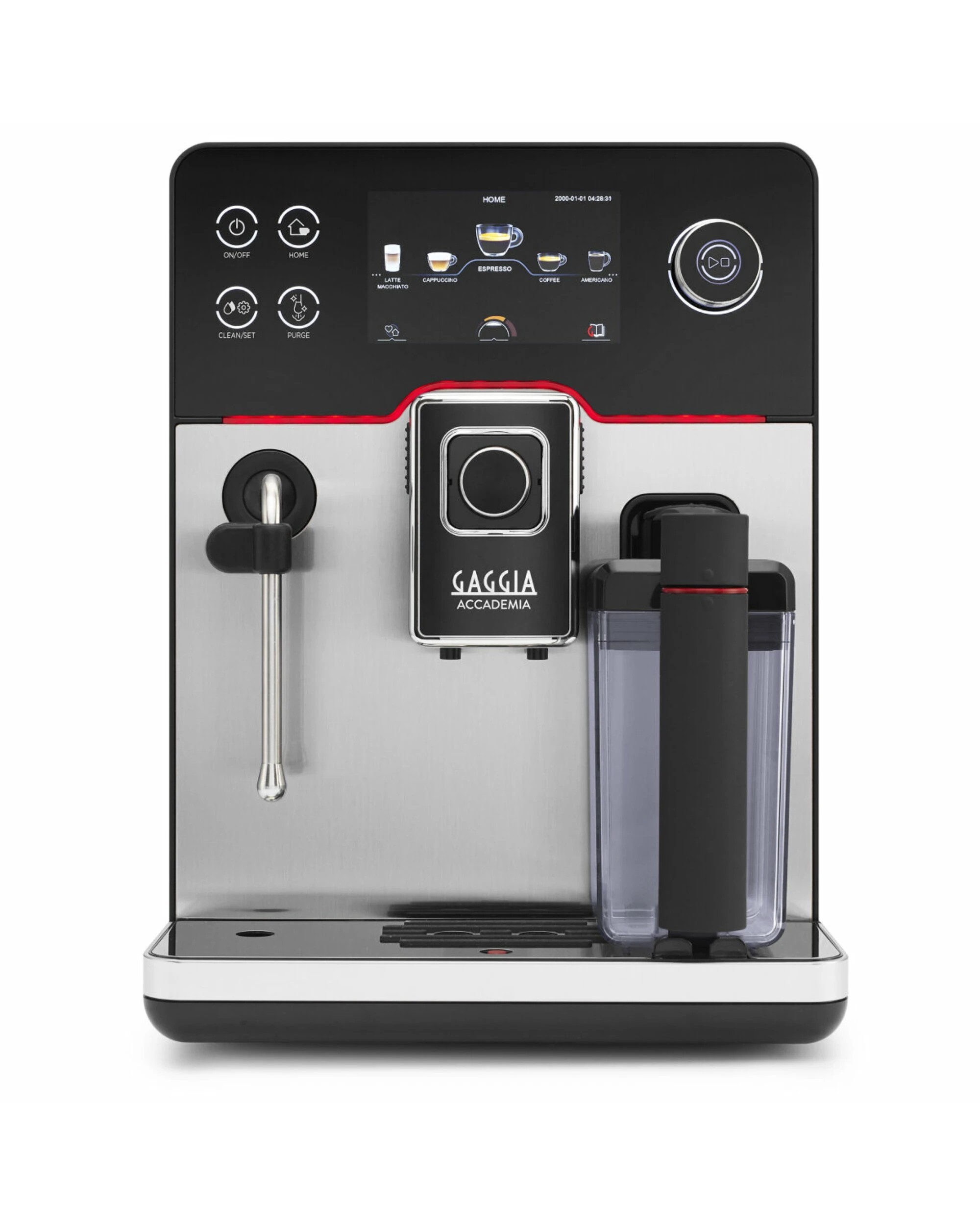 1 Gaggia Accademia Automatic Coffee Machine Stainless Steel, 1 of 5