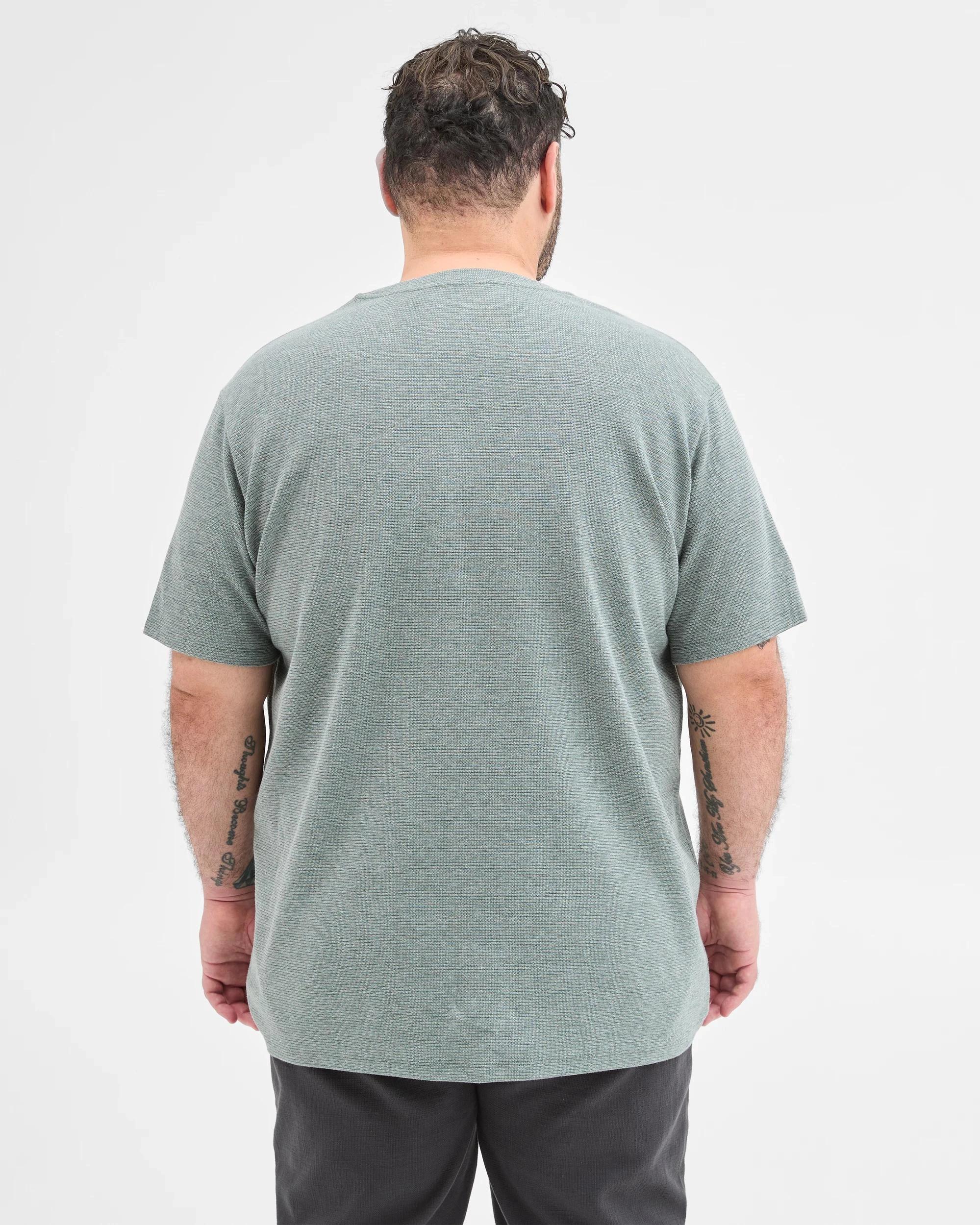 6 Target Plus Size Australian Cotton Blend Textured T-Shirt BALSAM, 6 of 6