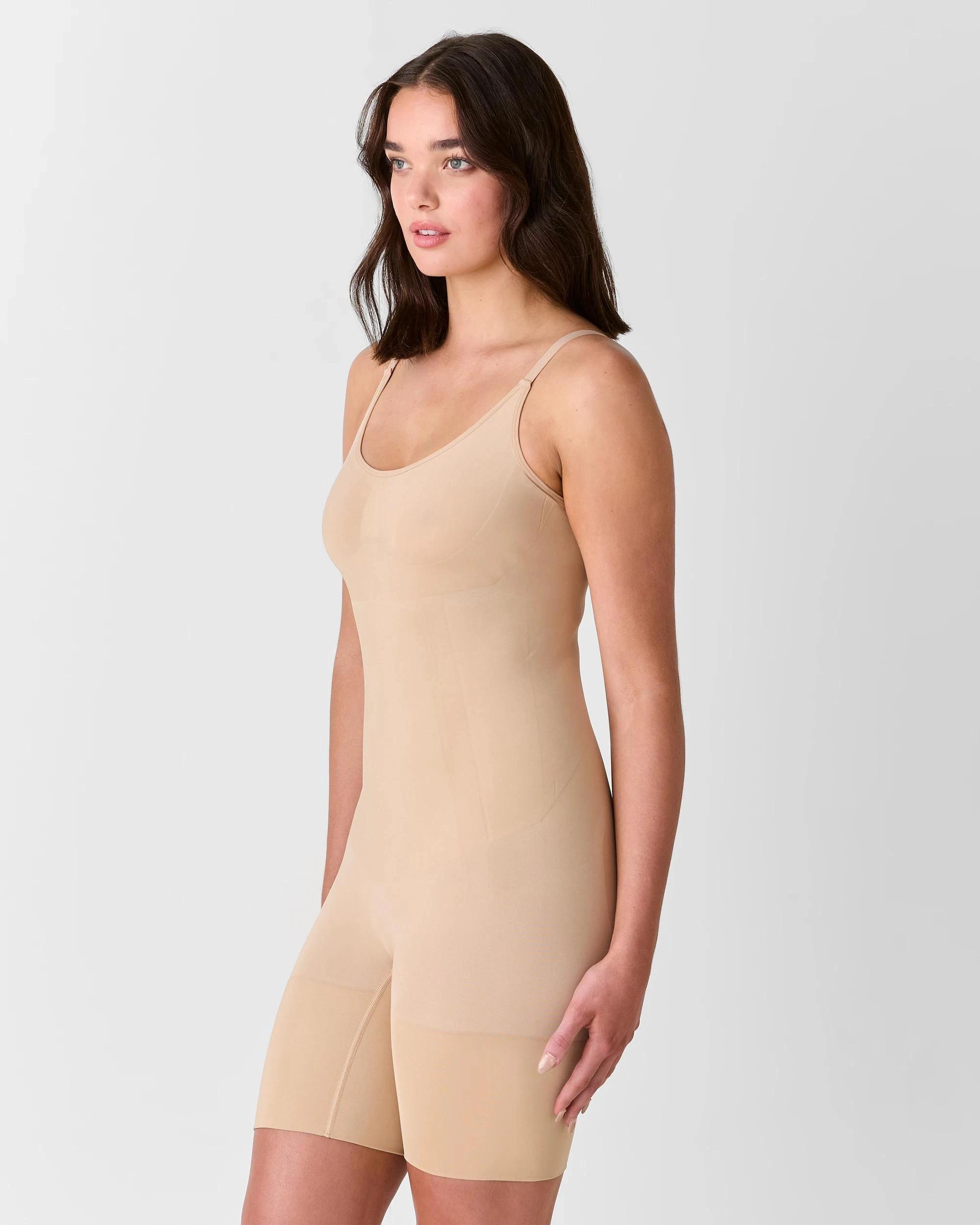 2 Target Woman Bonded Short Bodysuit - Shapewear NUDE, 2 of 4