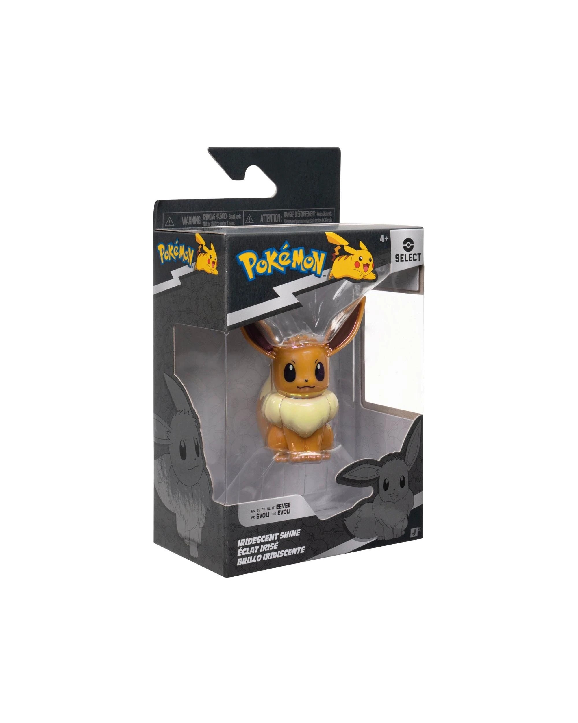 5 Pokemon Select Eevee Iridescent Shine 3 inch Vinyl Figure, 5 of 6