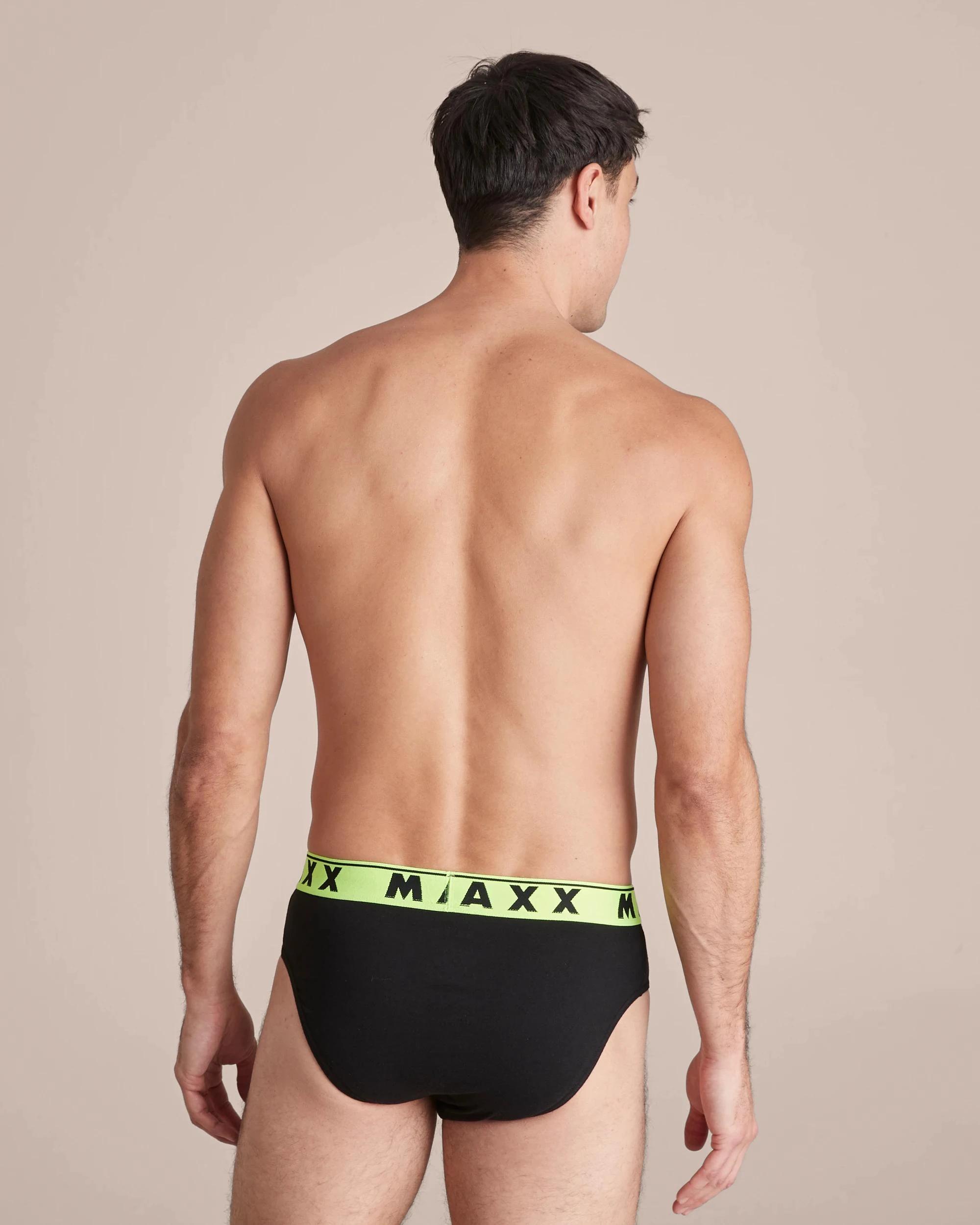 1 Maxx 5 Pack Hipster Briefs BLACK, 1 of 10