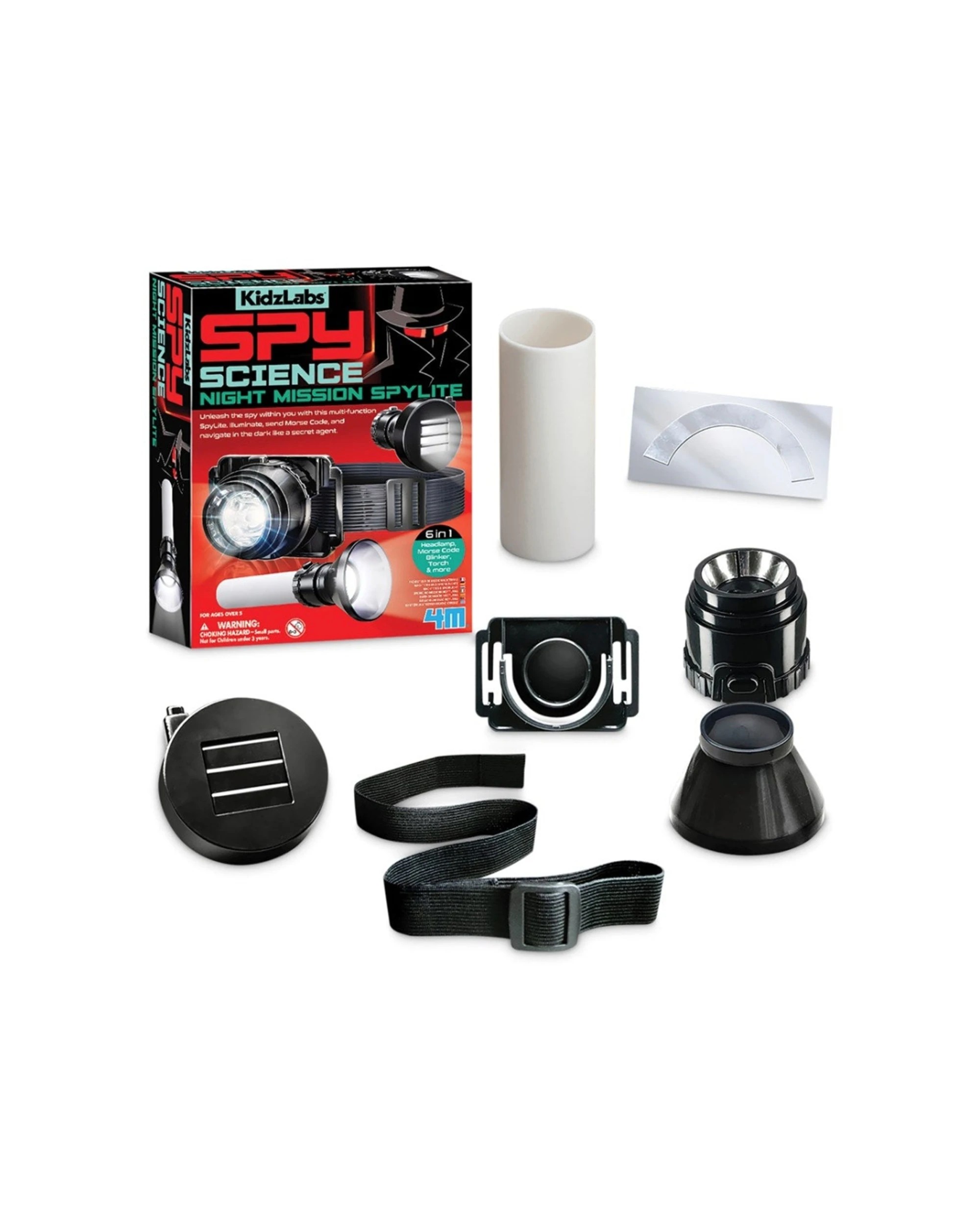 2 4M KidzLabs Spy Science Night Mission Spylite Kids Children Play Toy, 2 of 3
