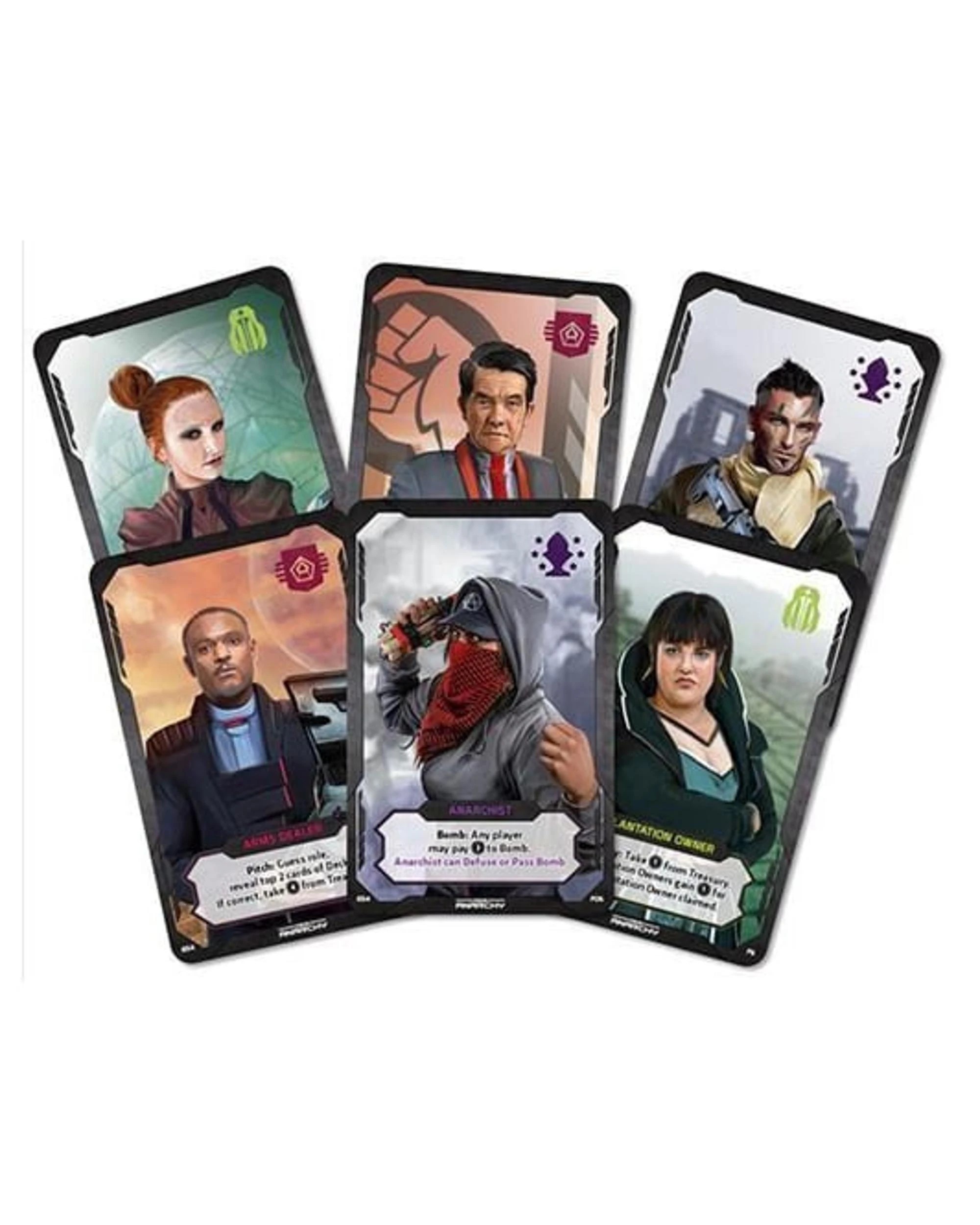3 Coup Rebellion G54 Anarchy Expansion Card Game, 3 of 4