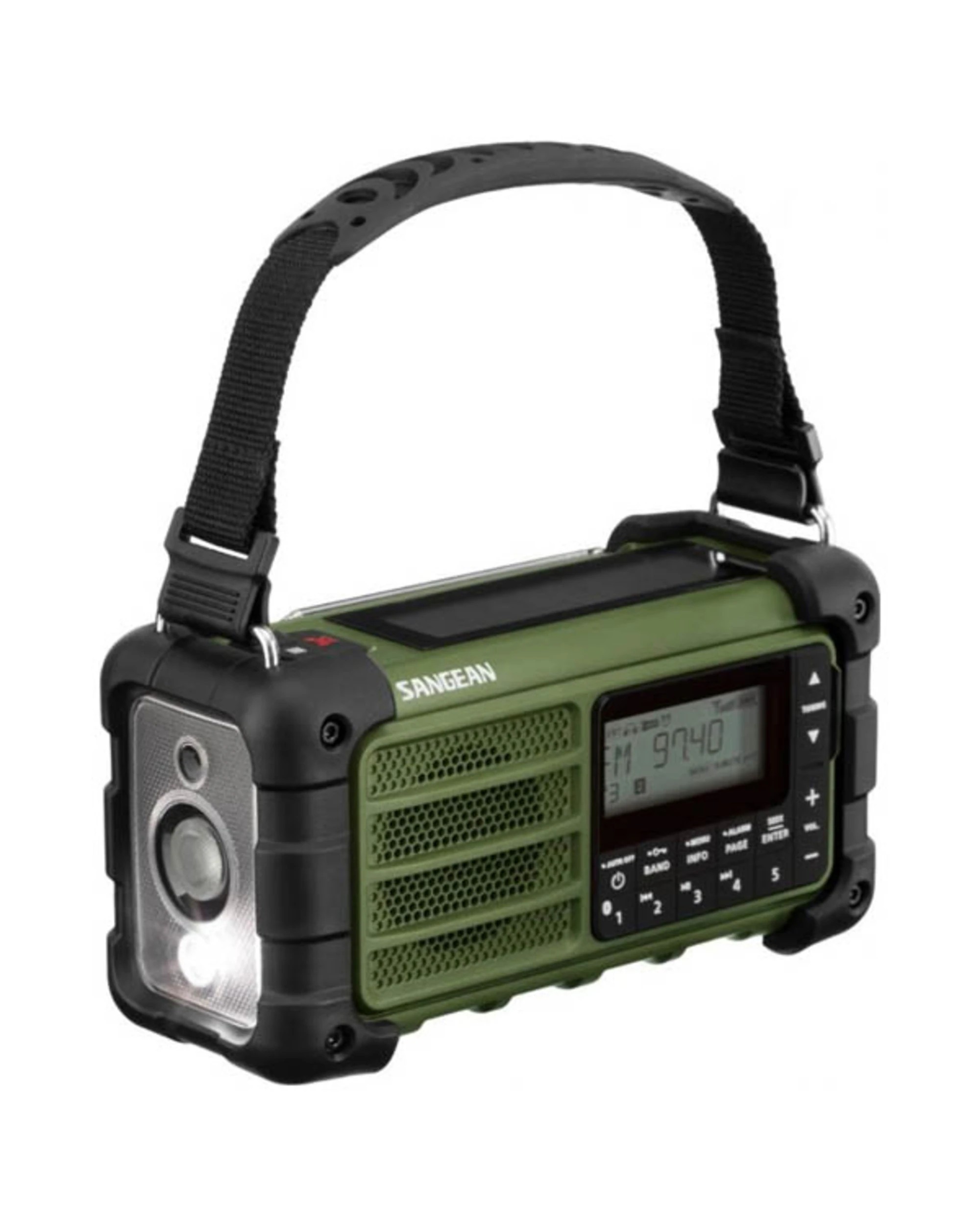3 Sangean MMR-99 FM/AM Portable Radio - Forest Green, 3 of 5