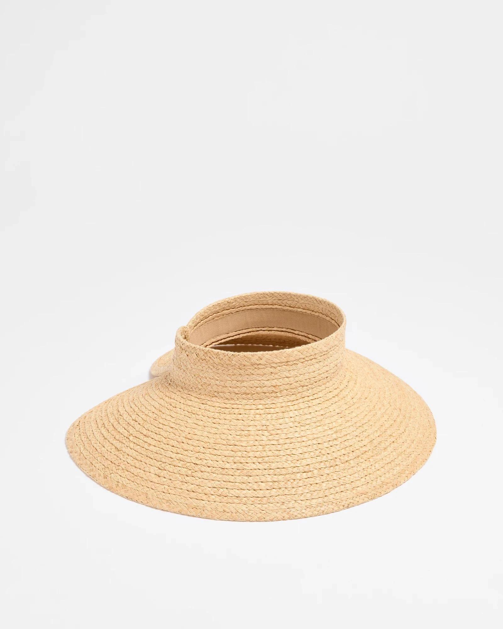 1 Target Packable Raffia Visor NEUTRAL, 1 of 3