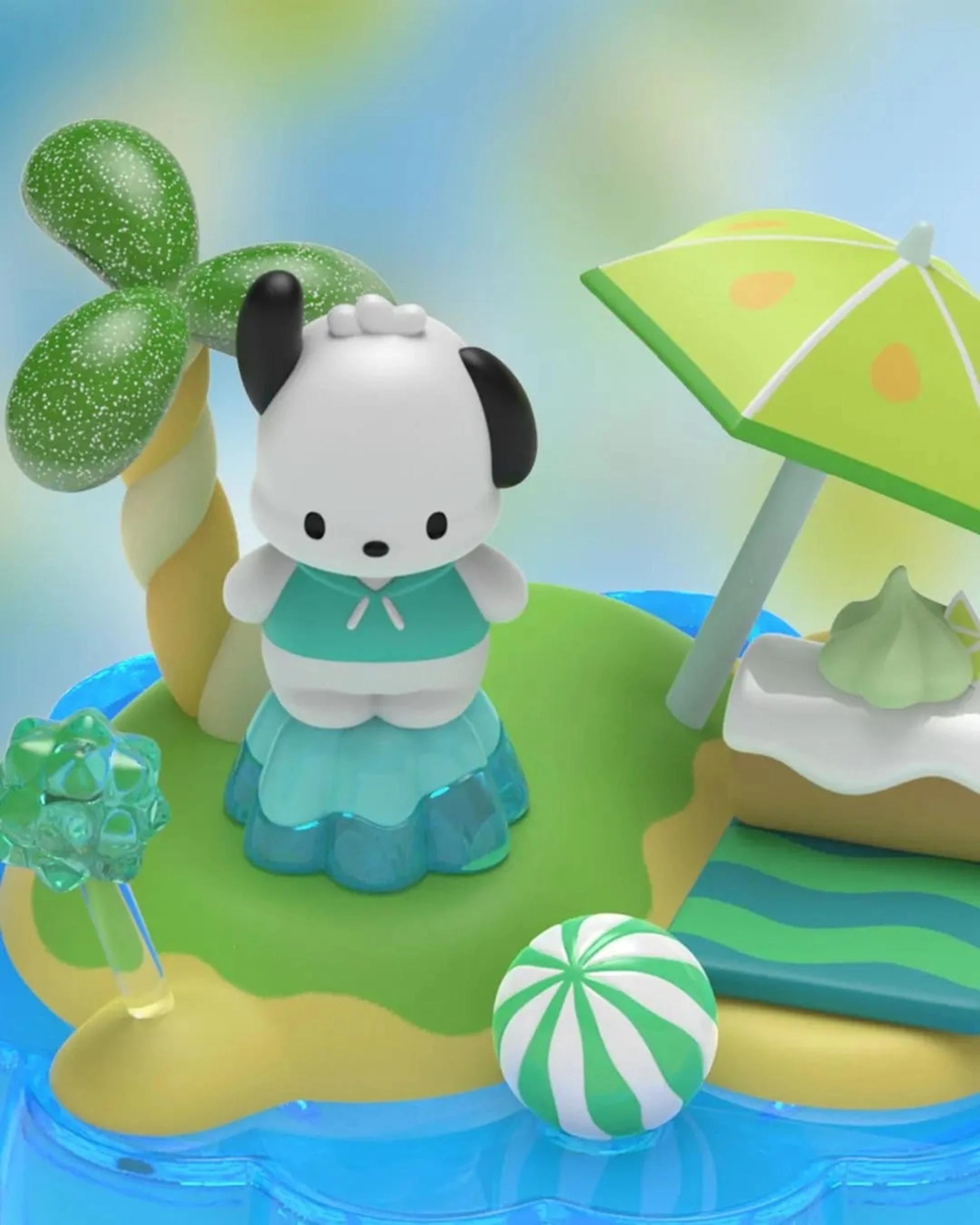4 Mighty Jaxx Kandyland Sanrio Pochacco 6 inch Collectable Diorama, 4 of 6