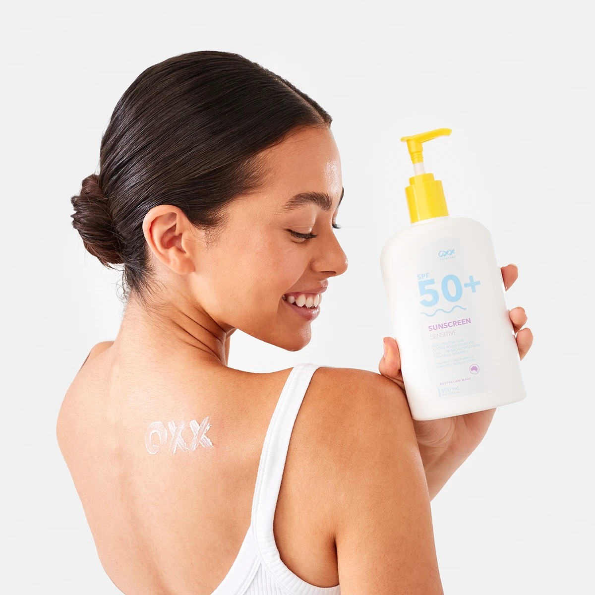 4 OXX Skincare SPF50+ Sensitive Sunscreen 500ml - Vitamin E, 4 of 10