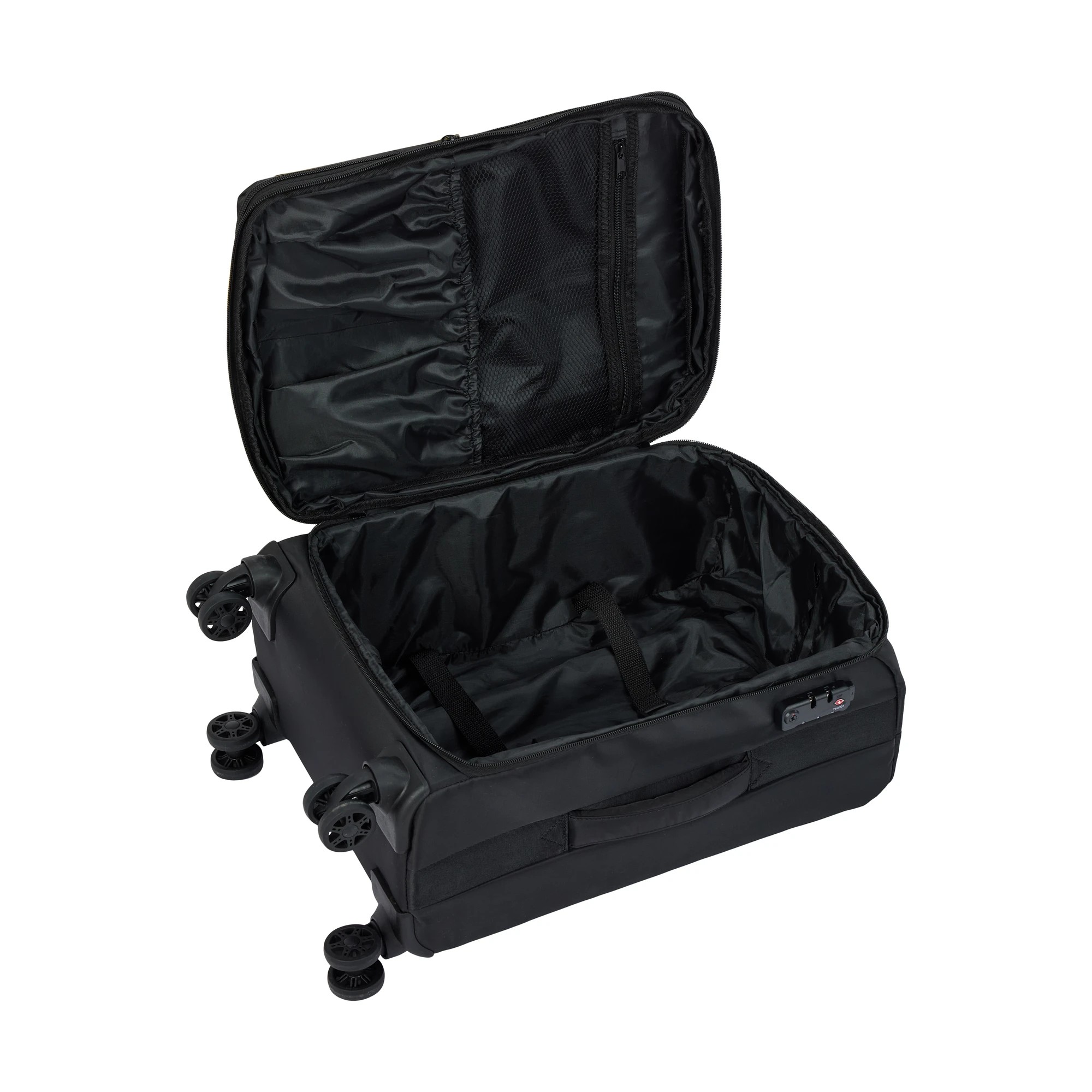3 48cm 8 Wheels Lightweight Soft Case - Black, 3 of 8