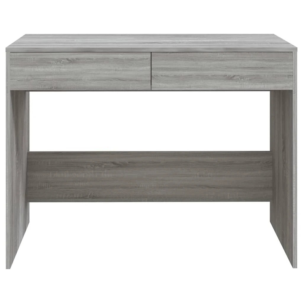 5 vidaXL Desk Ample Storage - Grey, 5 of 9