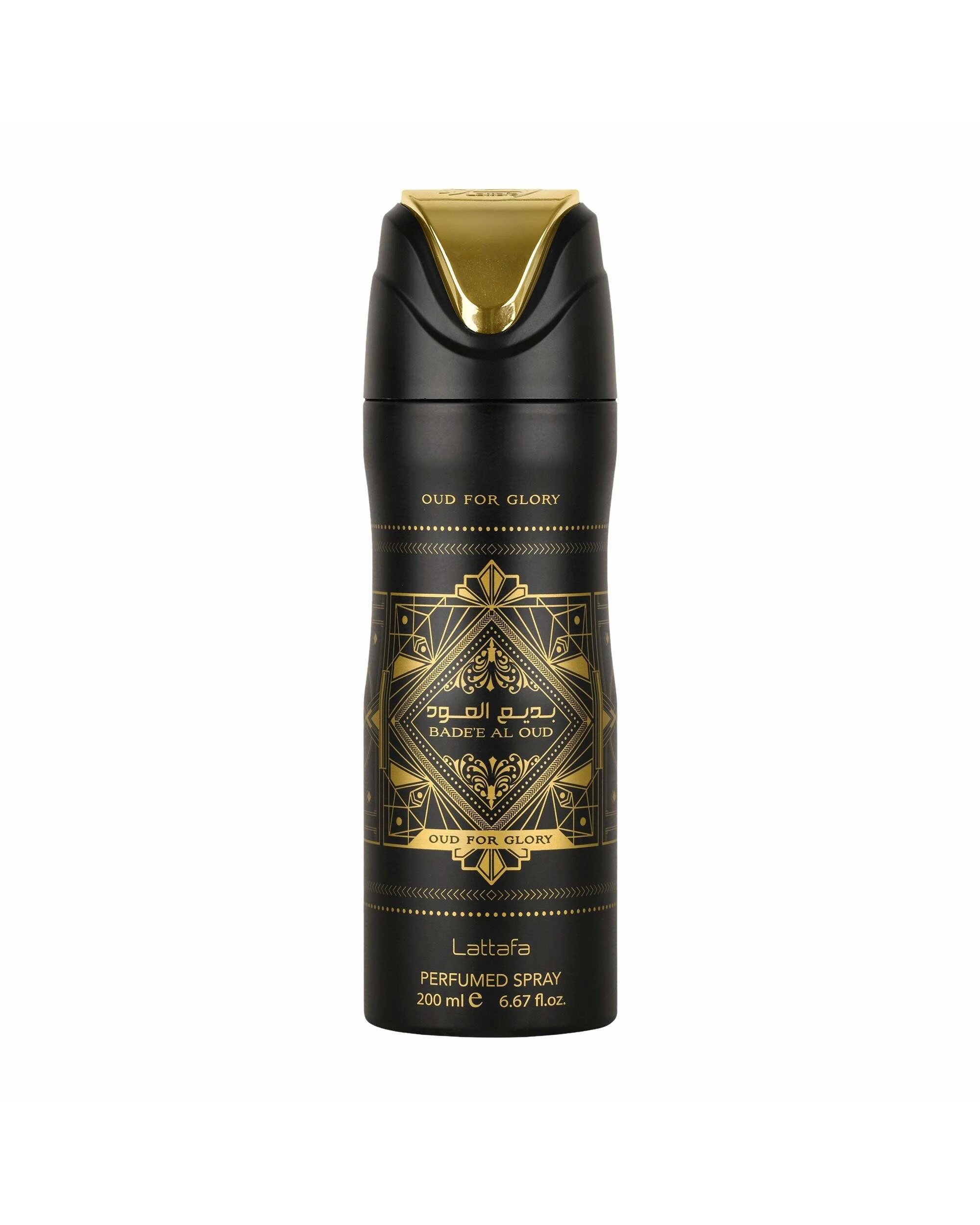 1 Lattafa Badee Al Oud (Oud For Glory) Body Spray 200ml, 1 of 1