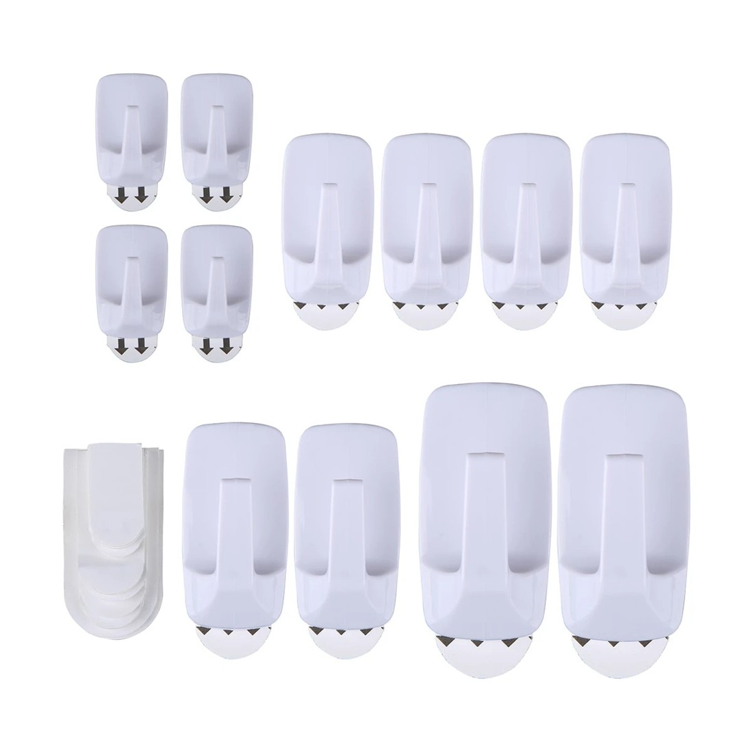 1 Assorted Removable Hooks - Pack of 12, 1 of 2