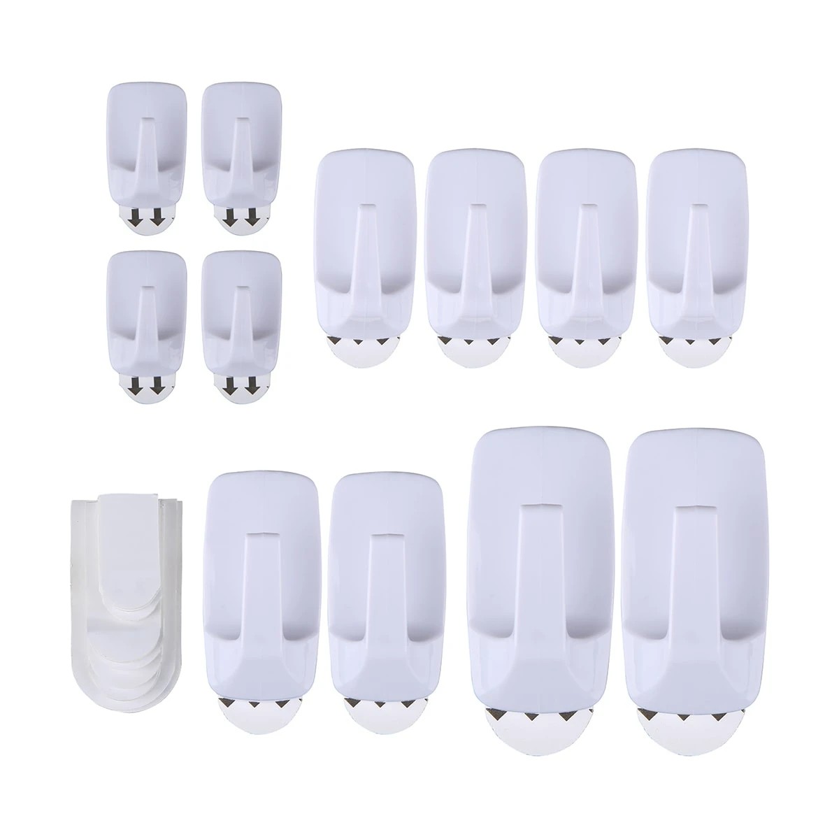 1 Assorted Removable Hooks - Pack of 12, 1 of 2