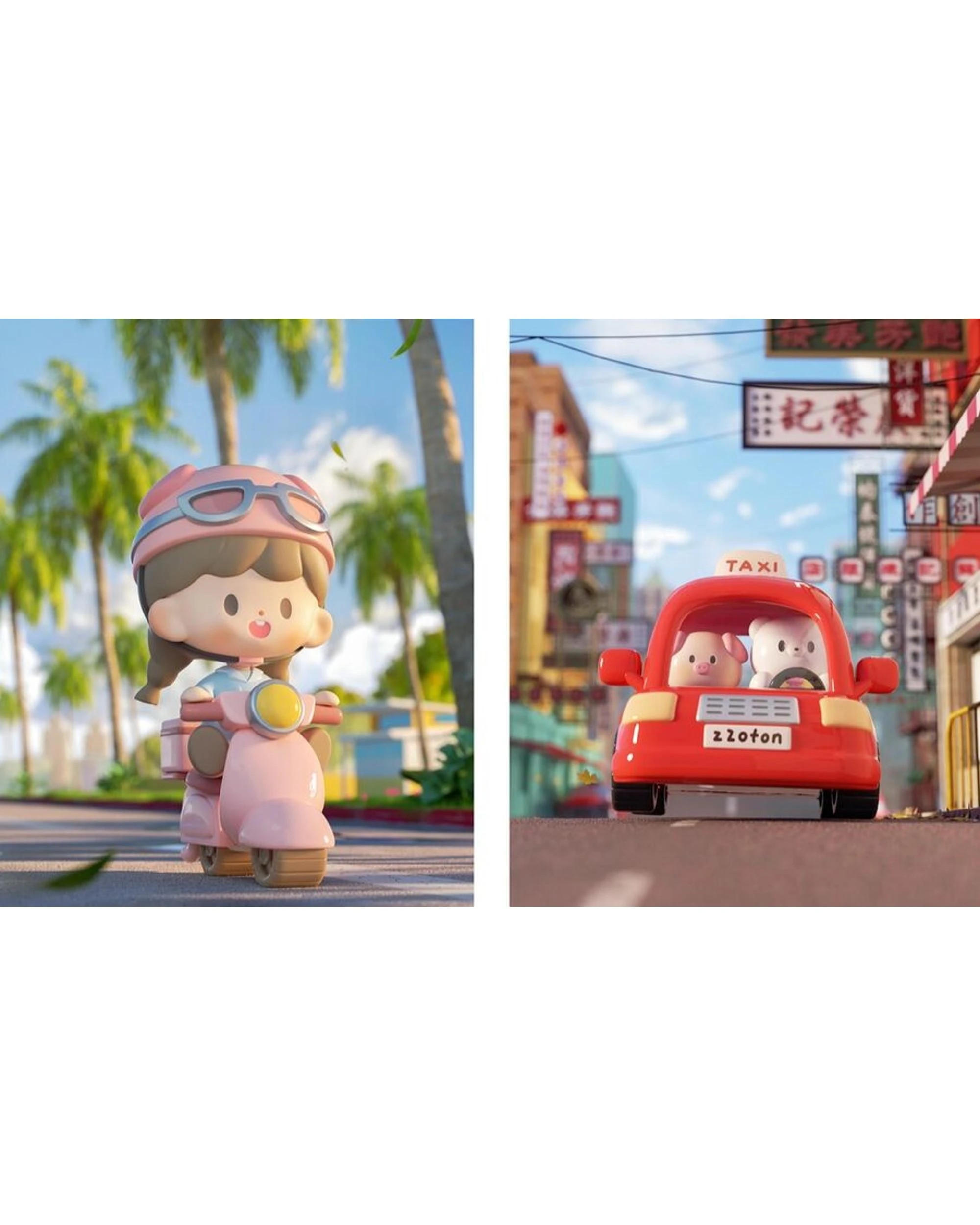 6 Finding Unicorn zZoton Travel Together Series Blind Box, 6 of 10