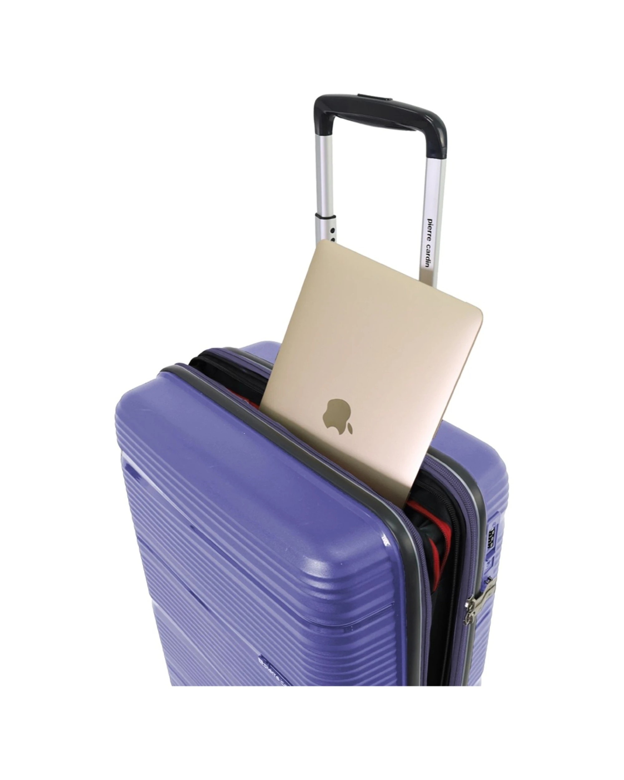 5 Pierre Cardin Normandy Cabin 55L Hard Shell Case Suitcase Travel Luggage Lilac - Purple, 5 of 5