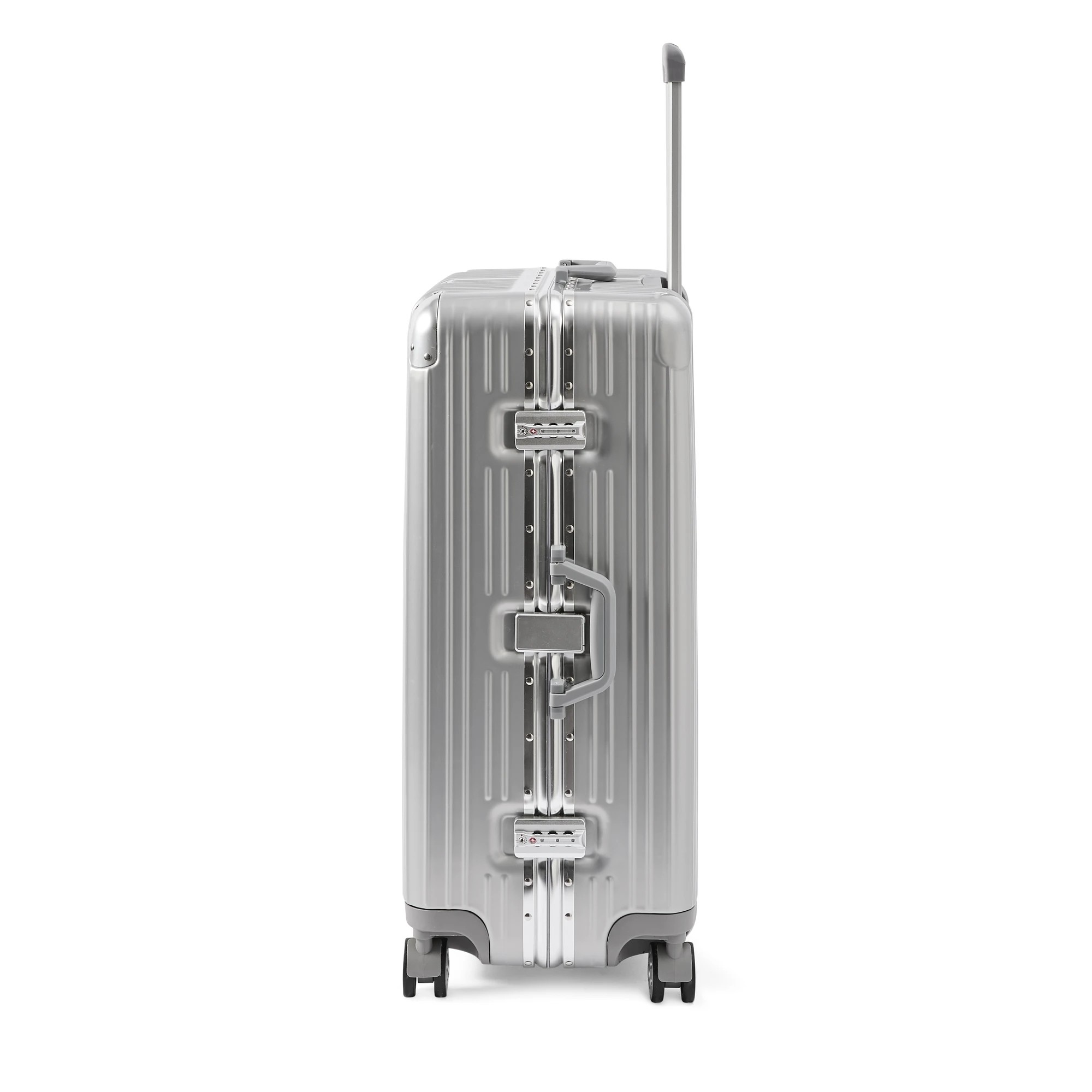 4 72cm Trunk Hard Case with Stickers - Silver Look, 4 of 10