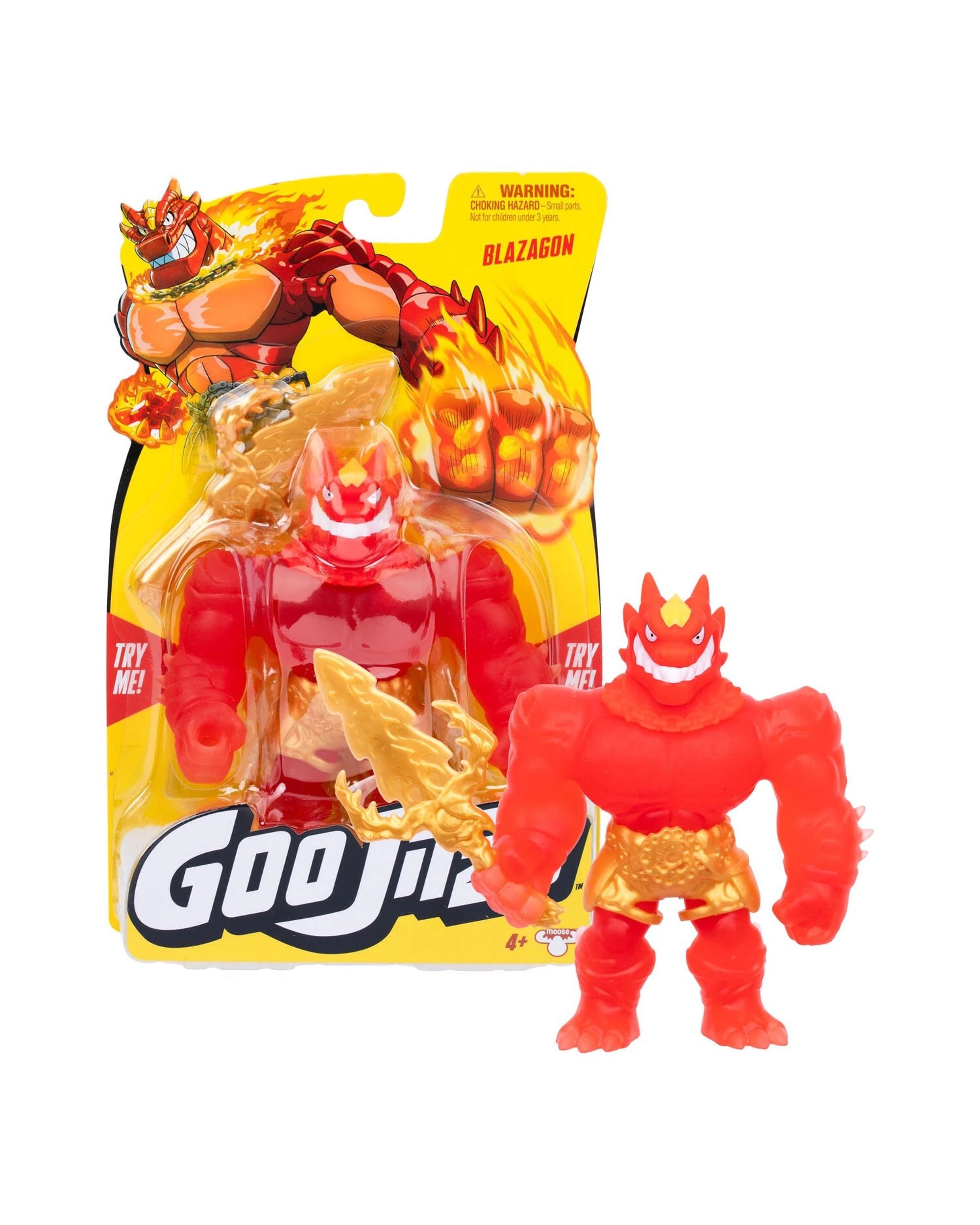 1 Heroes of Goo-Jit-Zu Series 15 Blazagon Hero Pack, 1 of 7