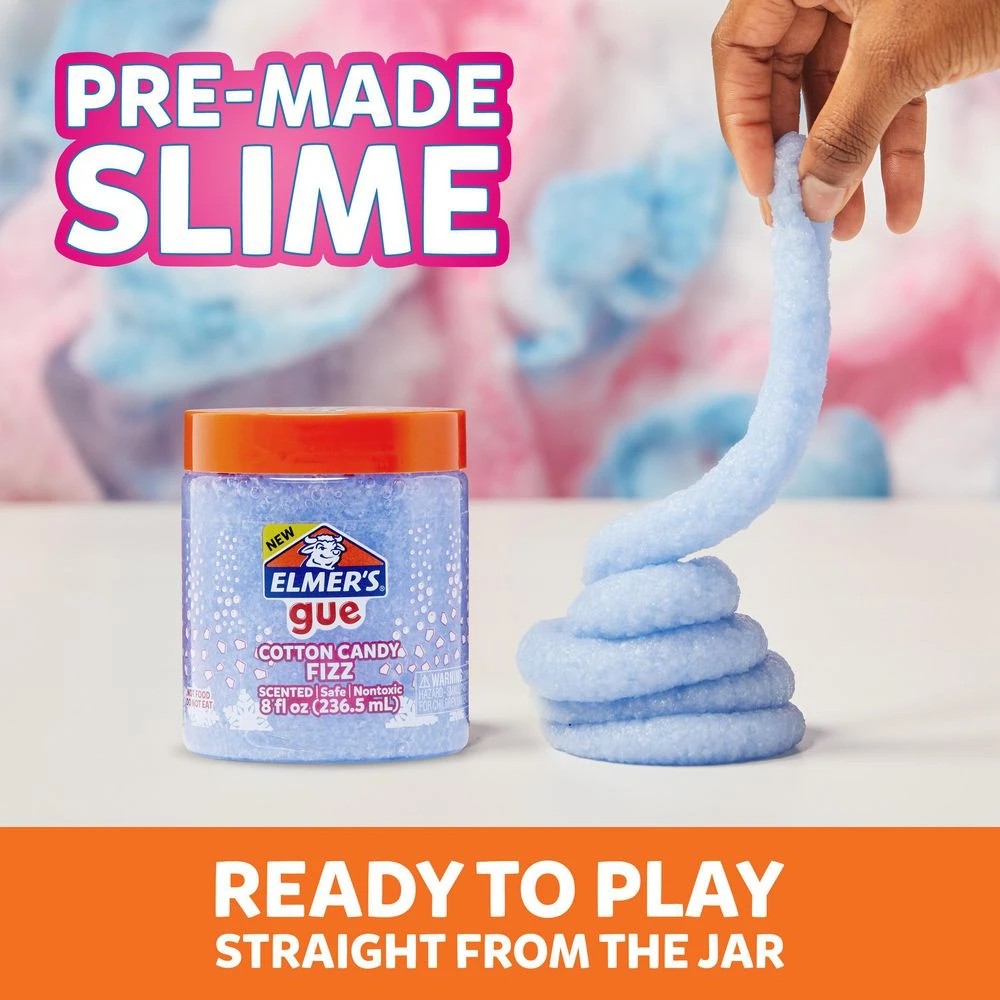 6 Elmer's Premade Slime Candy Fizz Gue 236.5mL, 6 of 6