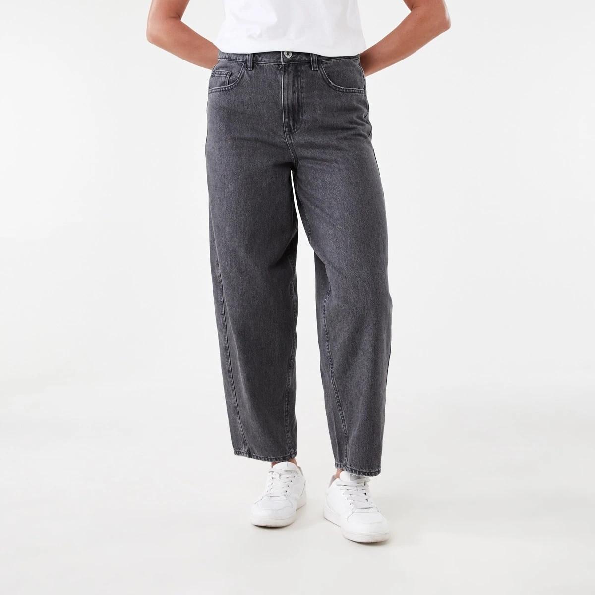 3 Barrel Leg Jeans Grey Wash, 3 of 7