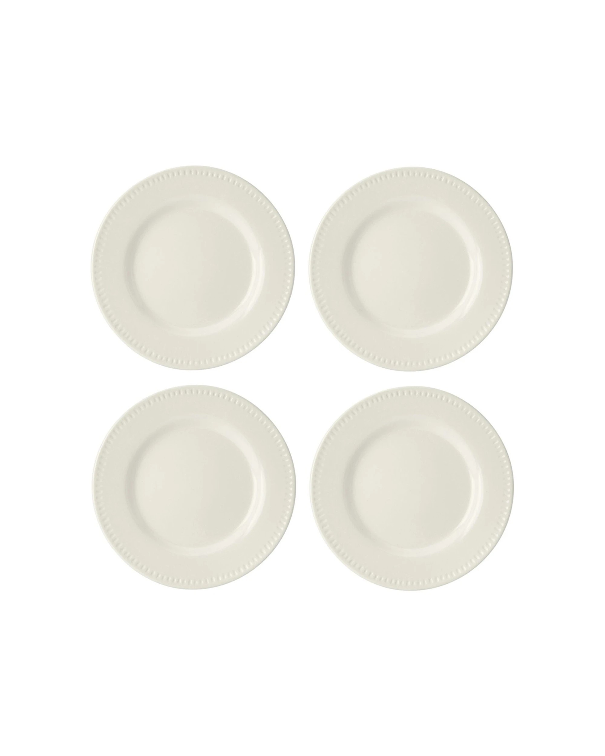 4 Mikasa Cranborne 12pc Stoneware Dinner Set - White, 4 of 7