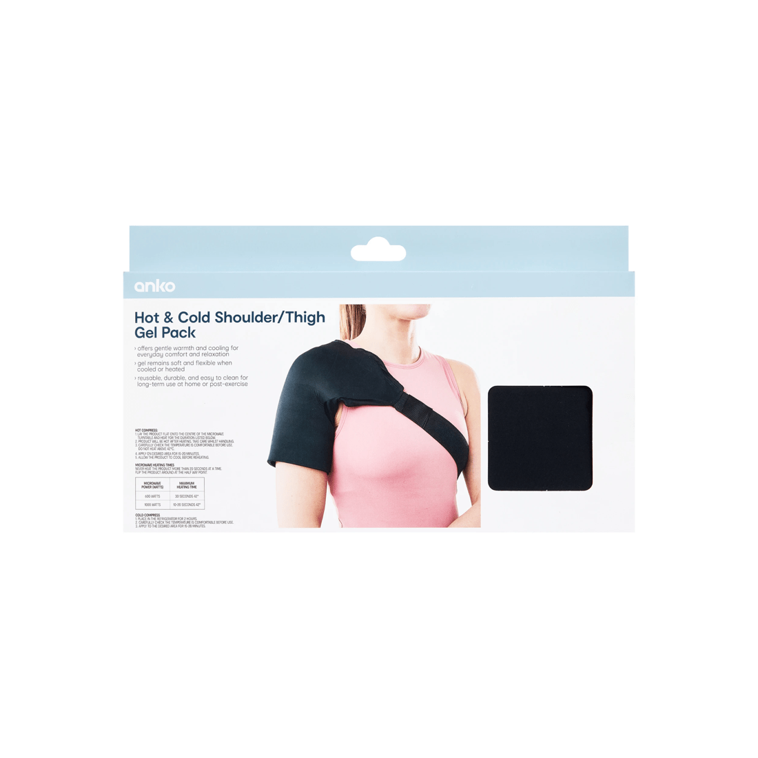 9 Hot and Cold Gel Recovery Sleeve for Shoulder / Thigh, 9 of 10