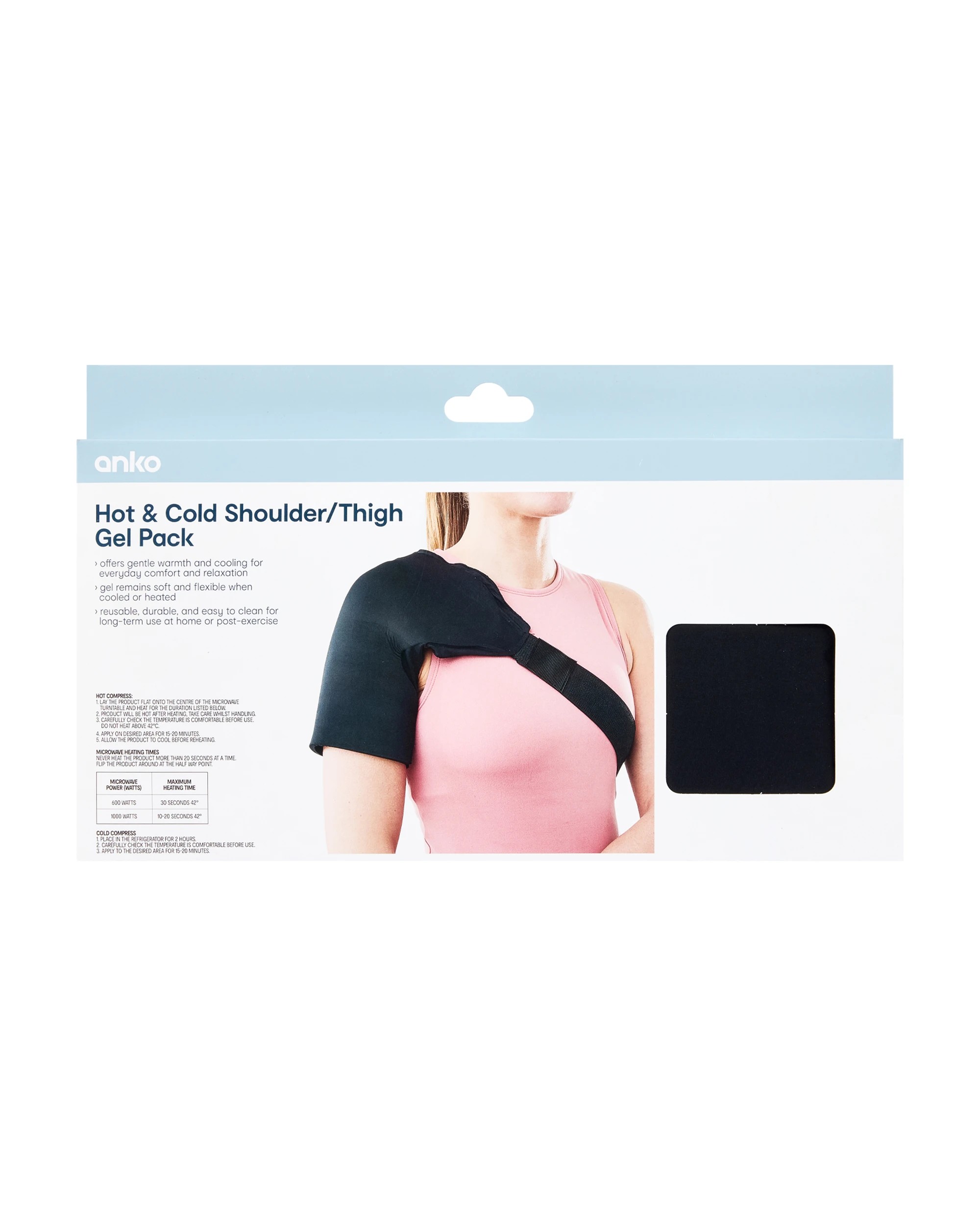 9 Hot and Cold Gel Recovery Sleeve for Shoulder / Thigh, 9 of 10