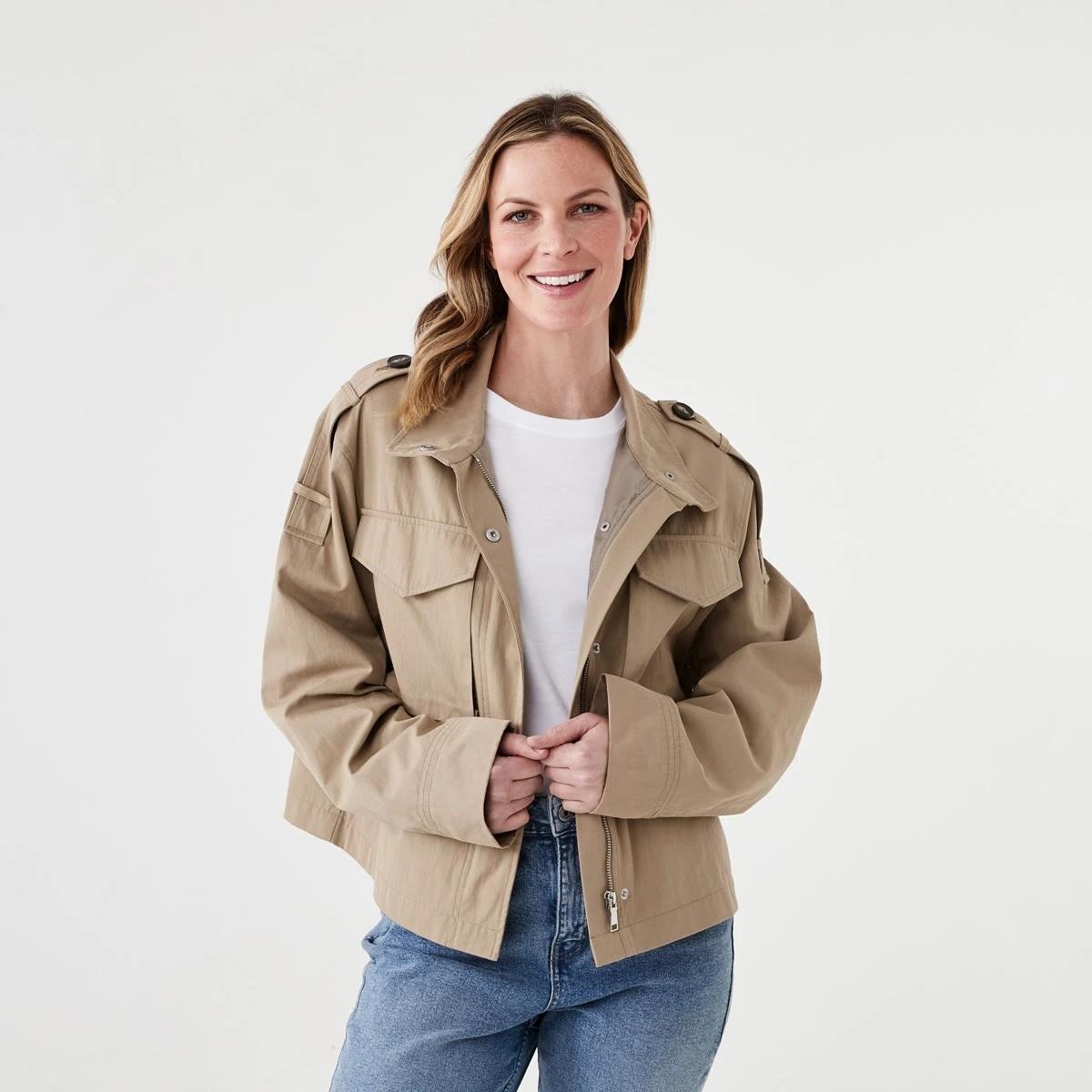 1 Field Jacket DUNE BEIGE, 1 of 8