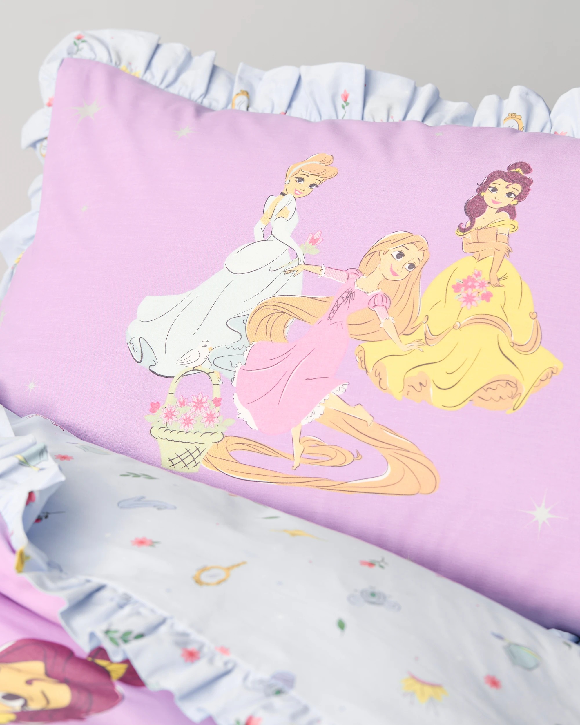 6 Target Disney Princesses Reversible Cotton Quilt Cover Set - Double Bed - Purple, 6 of 10