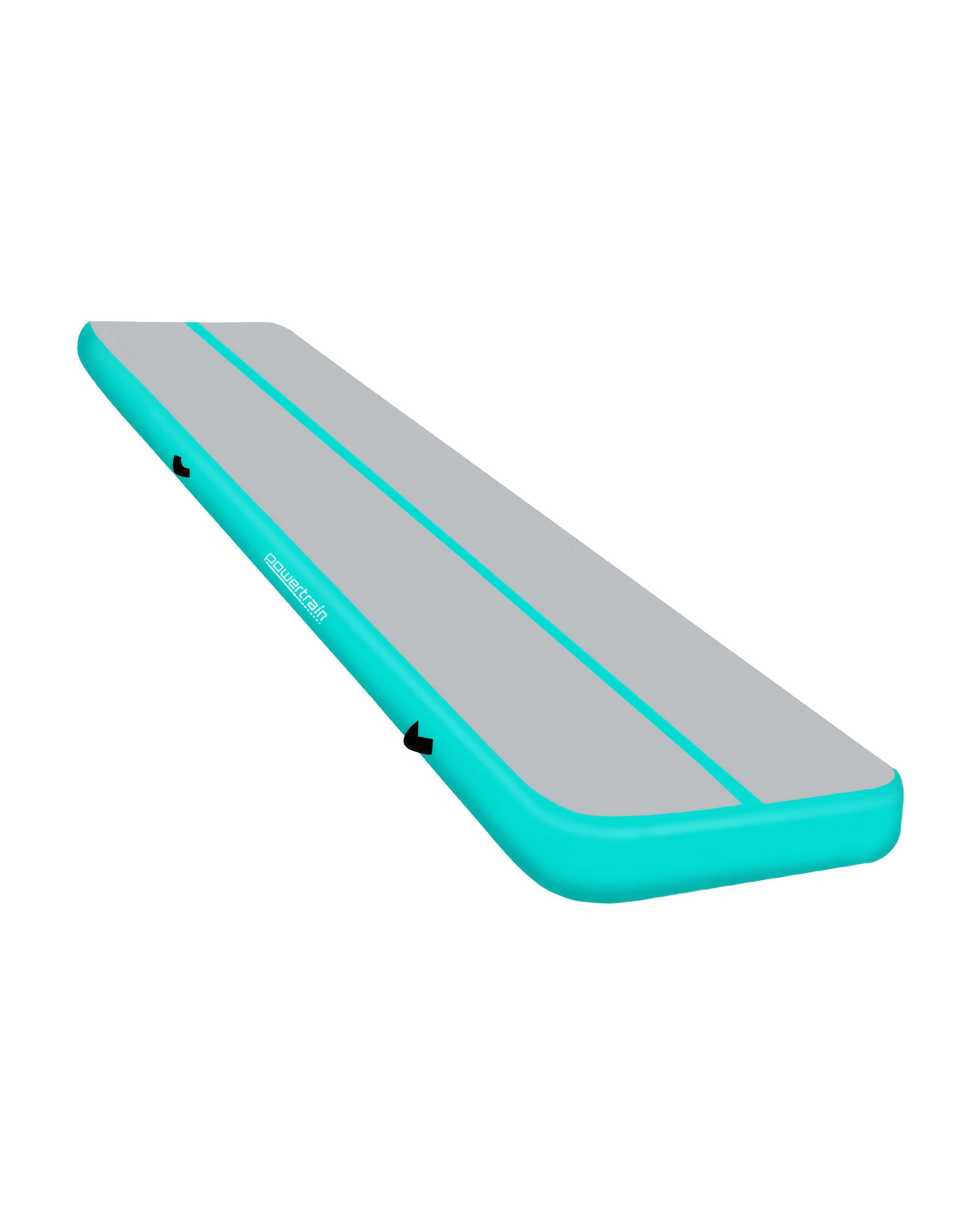 1 Powertrain 6M 20cm Air Track Gymnastics Tumbling Airtrack Exercise Yoga Mat Balance Beam Inflatable - Green, 1 of 5