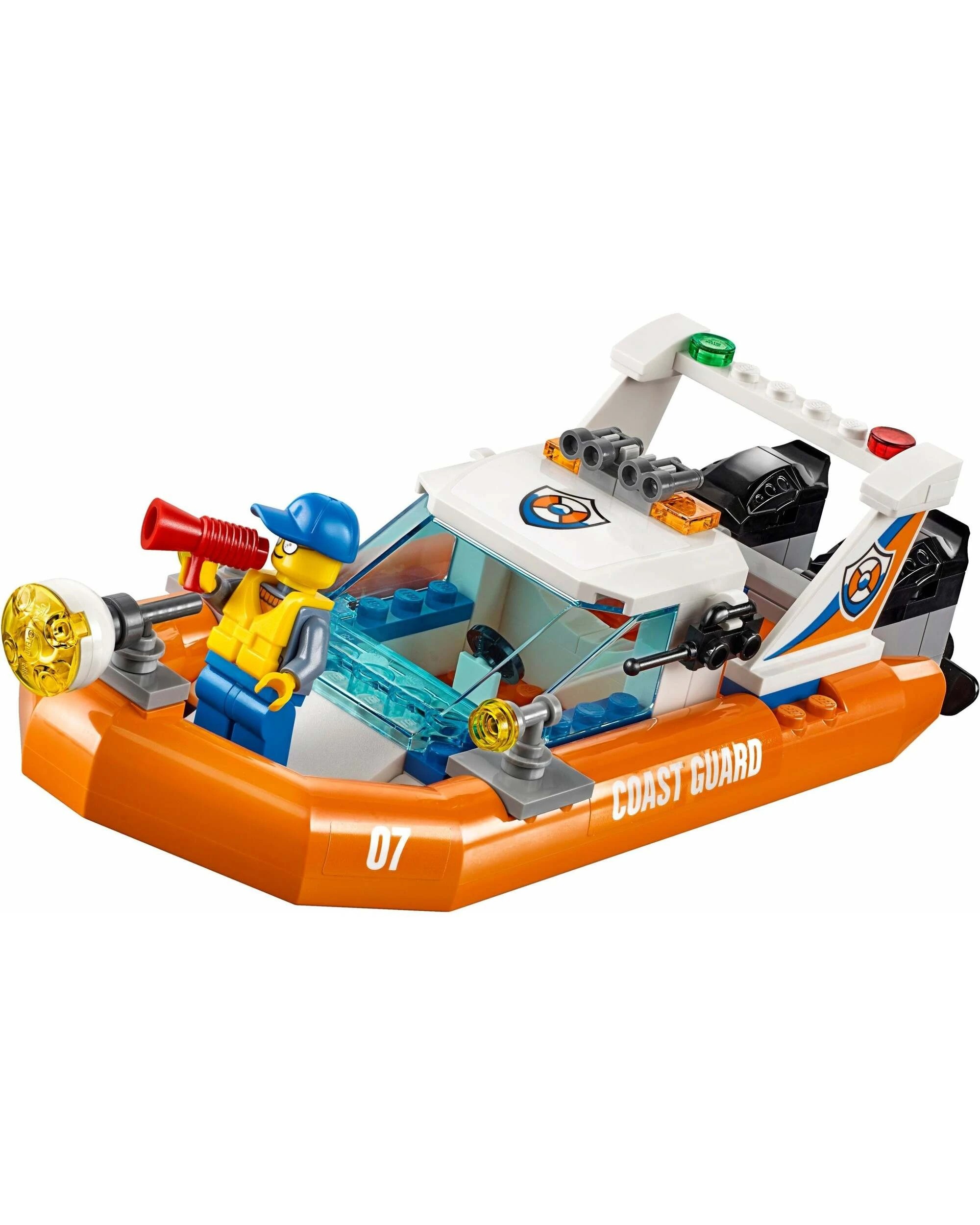 4 LEGO 60168 Sailboat Rescue Mission Coast Guard Boat Set, 4 of 5